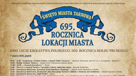 Zbliżają się 695. urodziny Tarnowa