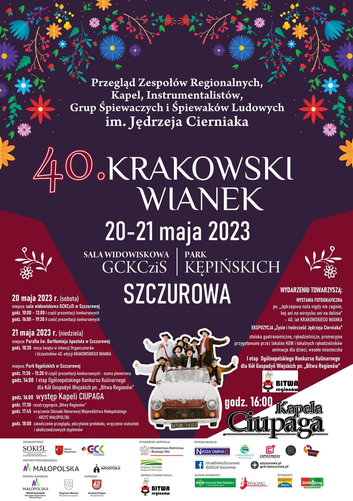 40. Krakowski Wianek w Szczurowej