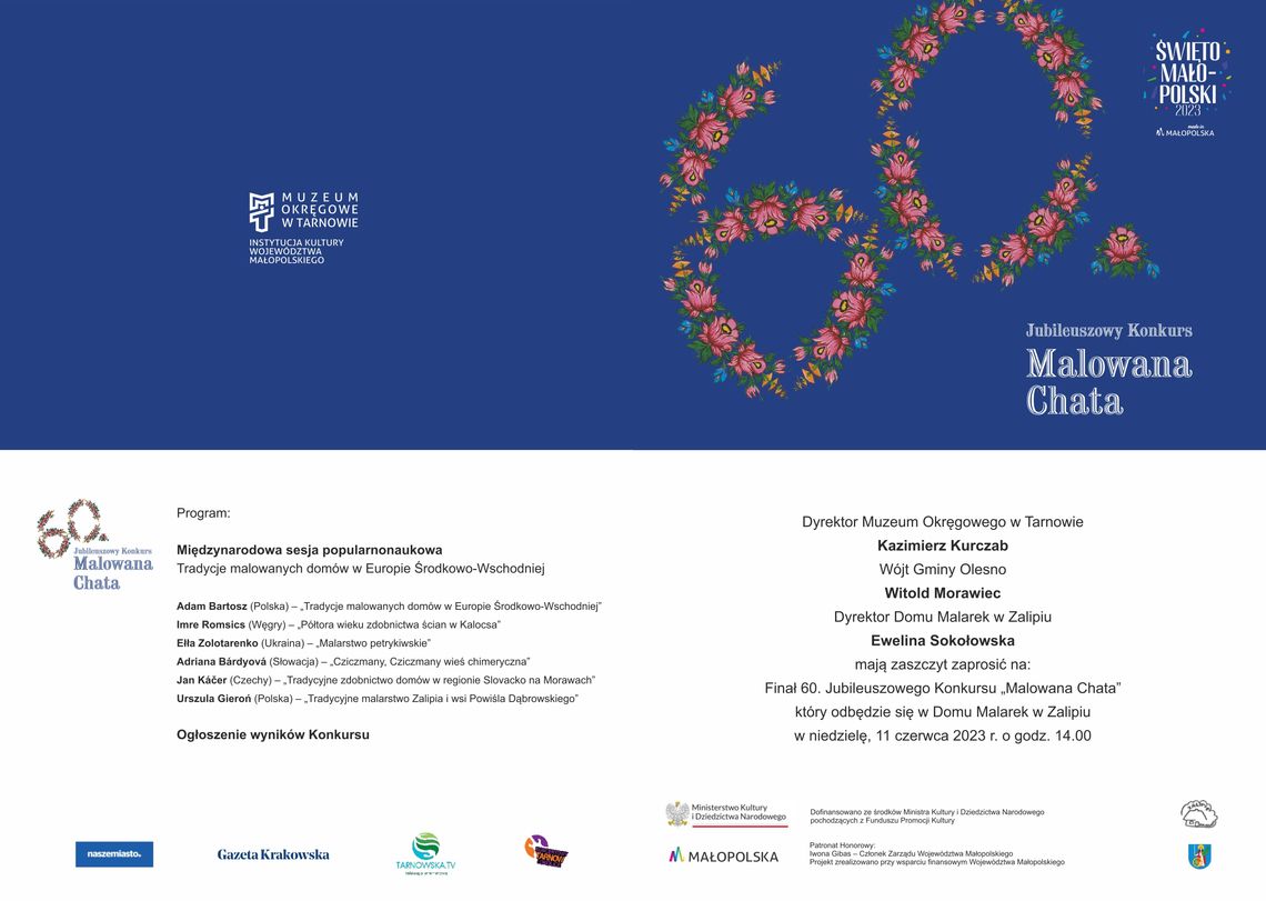 60. edycja Konkursu „Malowana Chata” 60. edycja Konkursu „Malowana Chata”