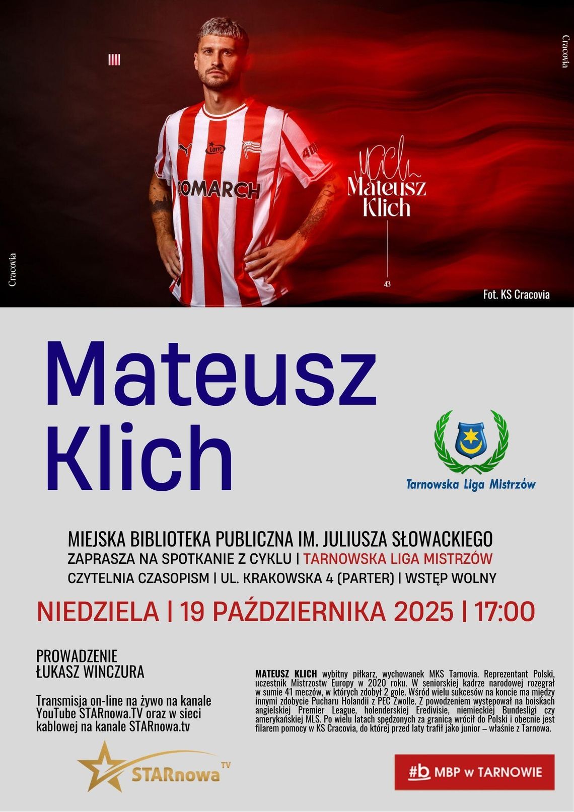 7. spotkanie Tarnowskiej Ligi Mistrzów - Mateusz Klich