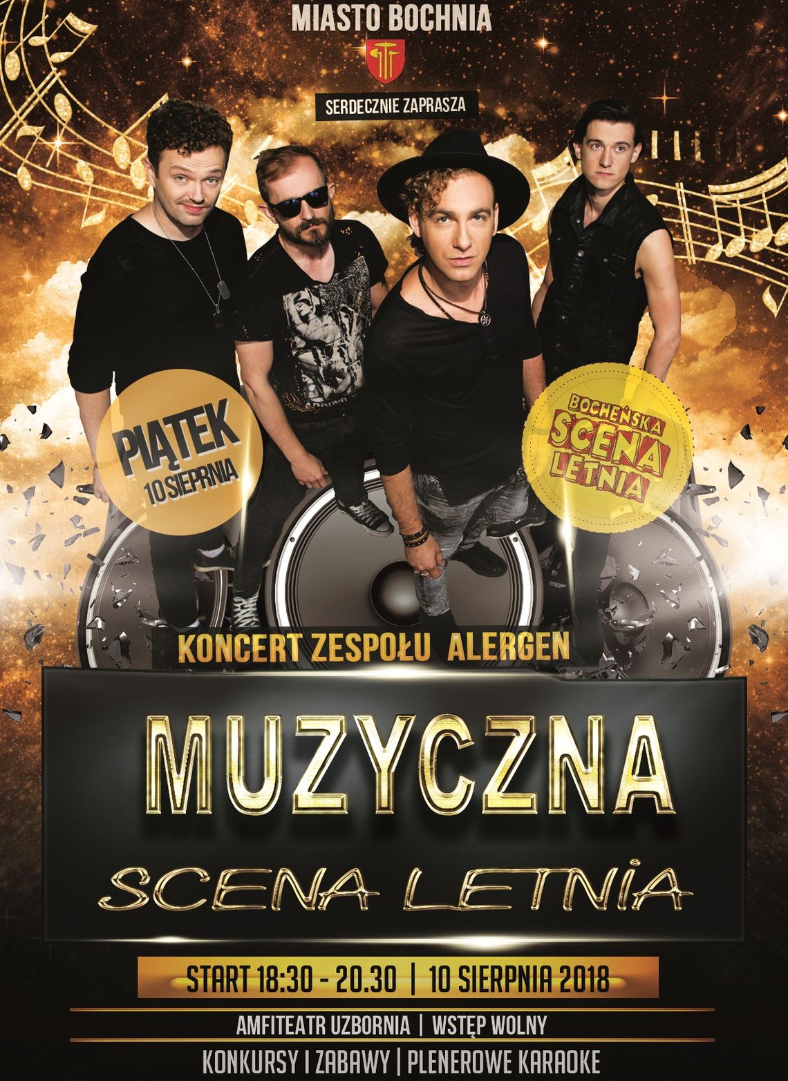 Alergen i plenerowe Karaoke w ramach Muzycznej Sceny Letniej