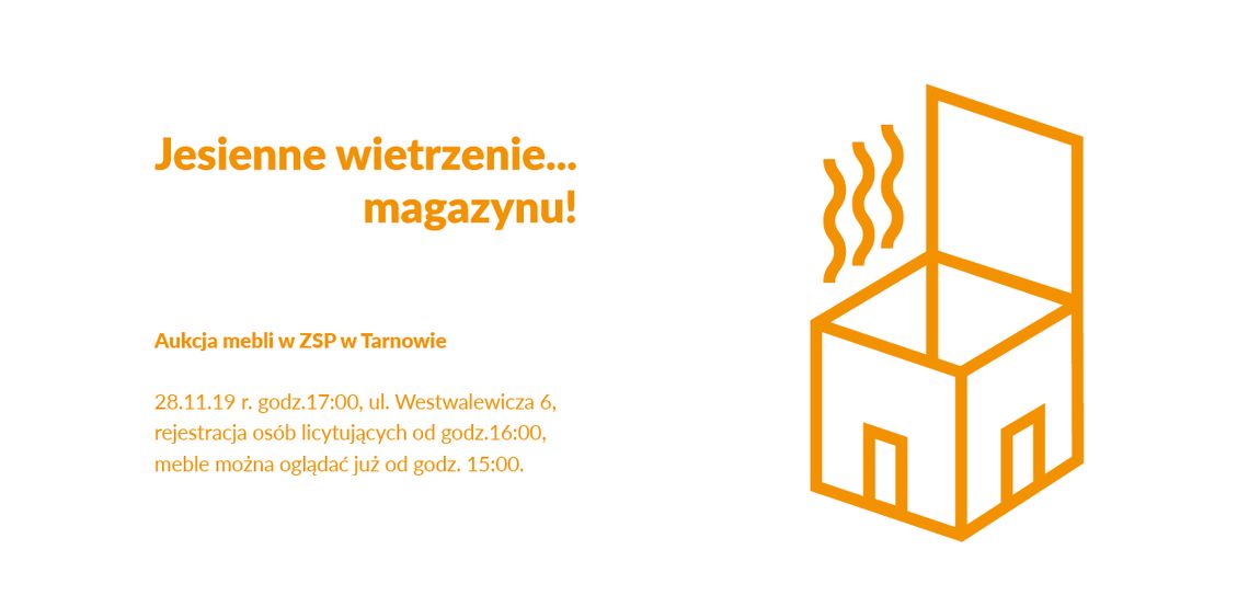 Aukcja mebli w ZST Tarnów Aukcja mebli w ZST Tarnów