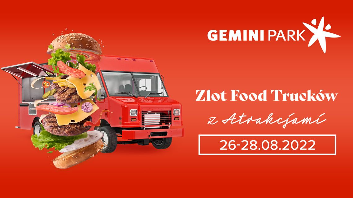 Będzie pysznie! Food Trucki, kino plenerowe, trening na dachu i wiele więcej w Gemini Park Tarnów