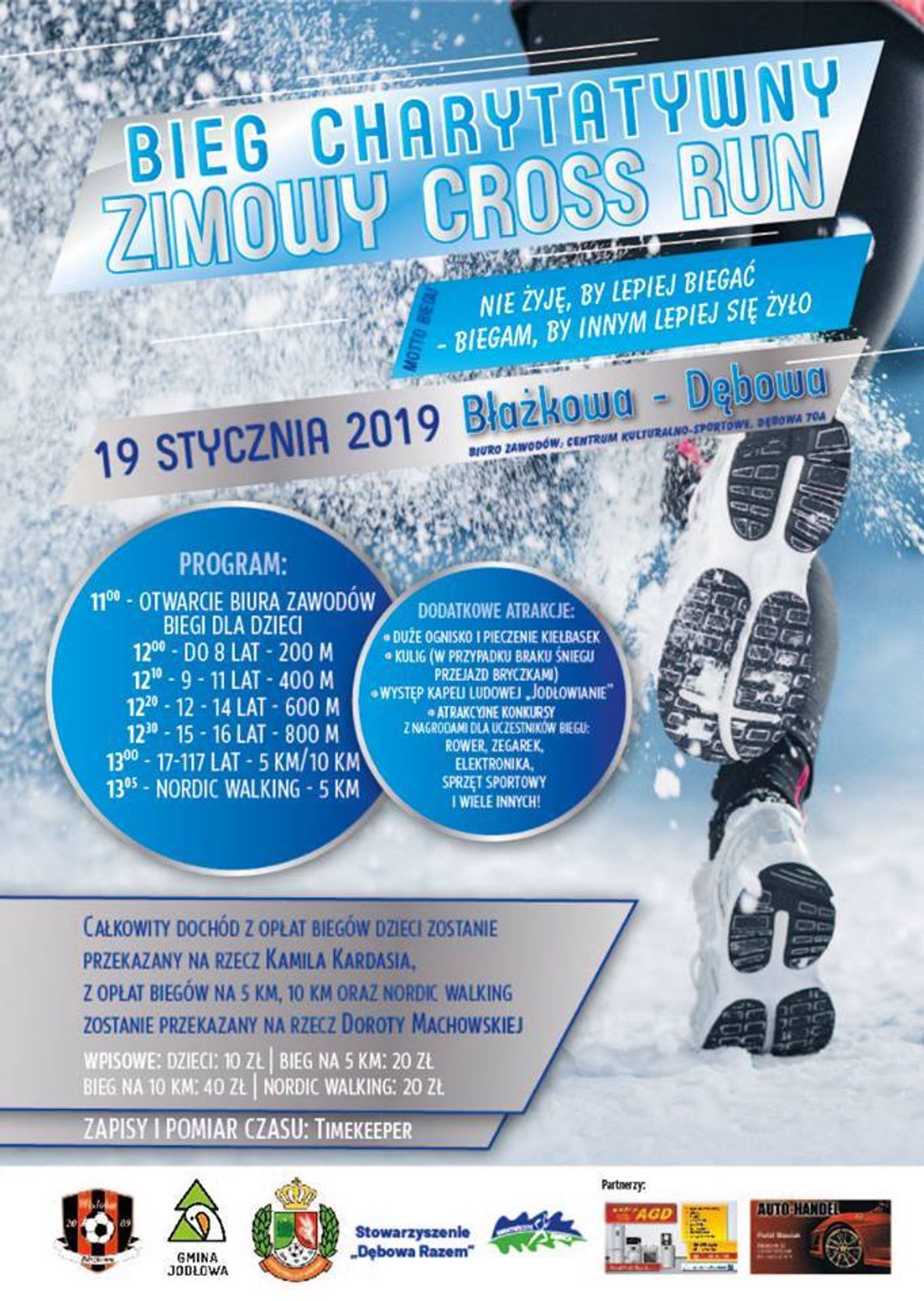 Bieg Charytatywny Zimowy Cross Run
