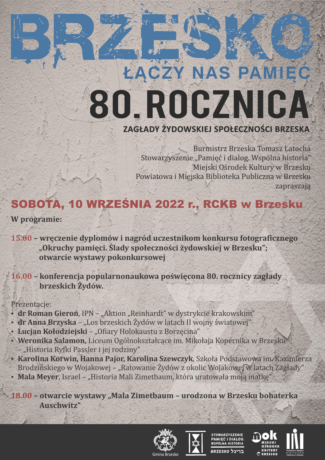 Brzesko: łączy nas pamięć Brzesko: łączy nas pamięć