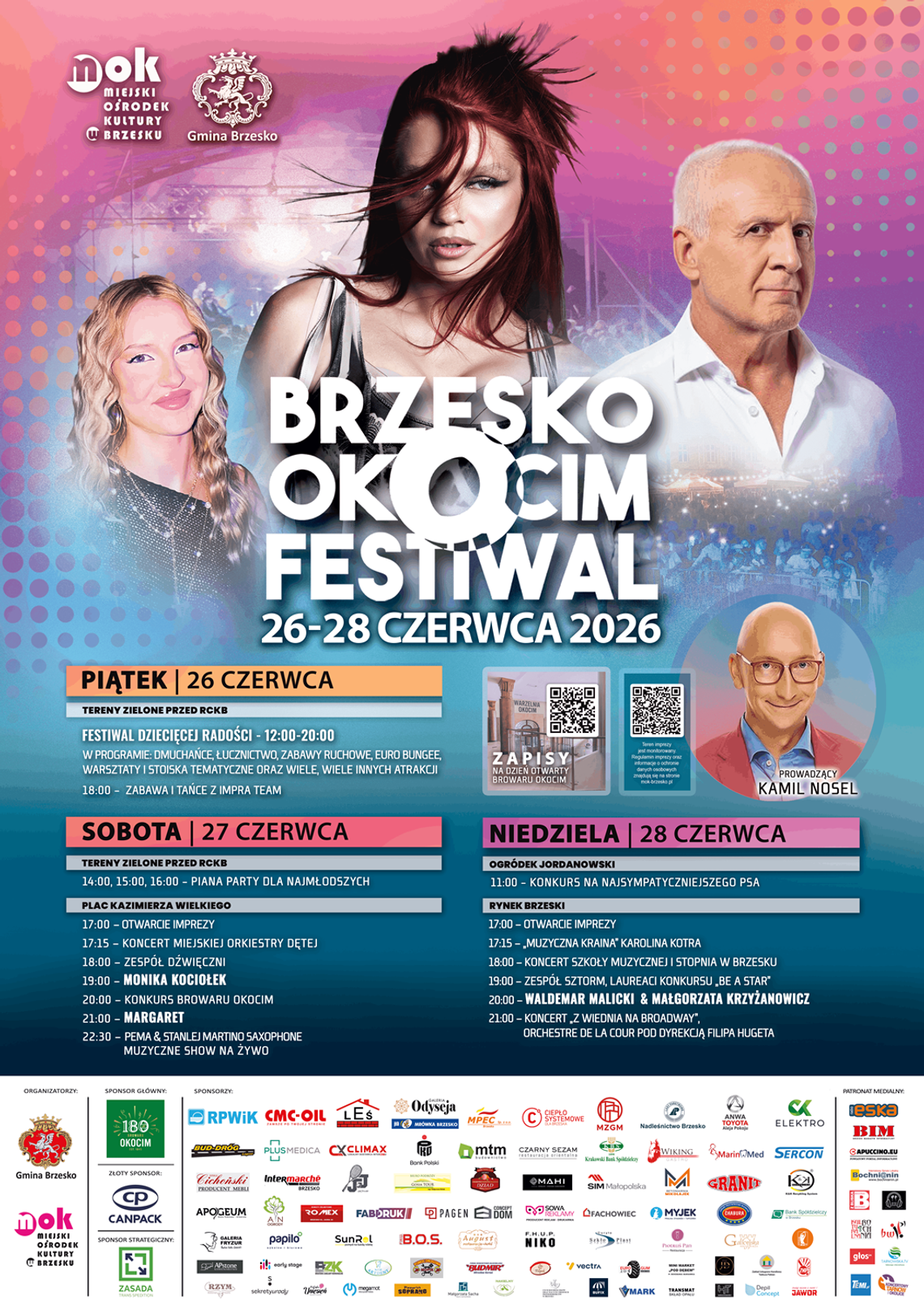 Brzesko Okocim Festiwal 2026. Trzy dni koncertów, atrakcji i rodzinnej zabawy Brzesko Okocim Festiwal 2026. Trzy dni koncertów, atrakcji i rodzinnej zabawy