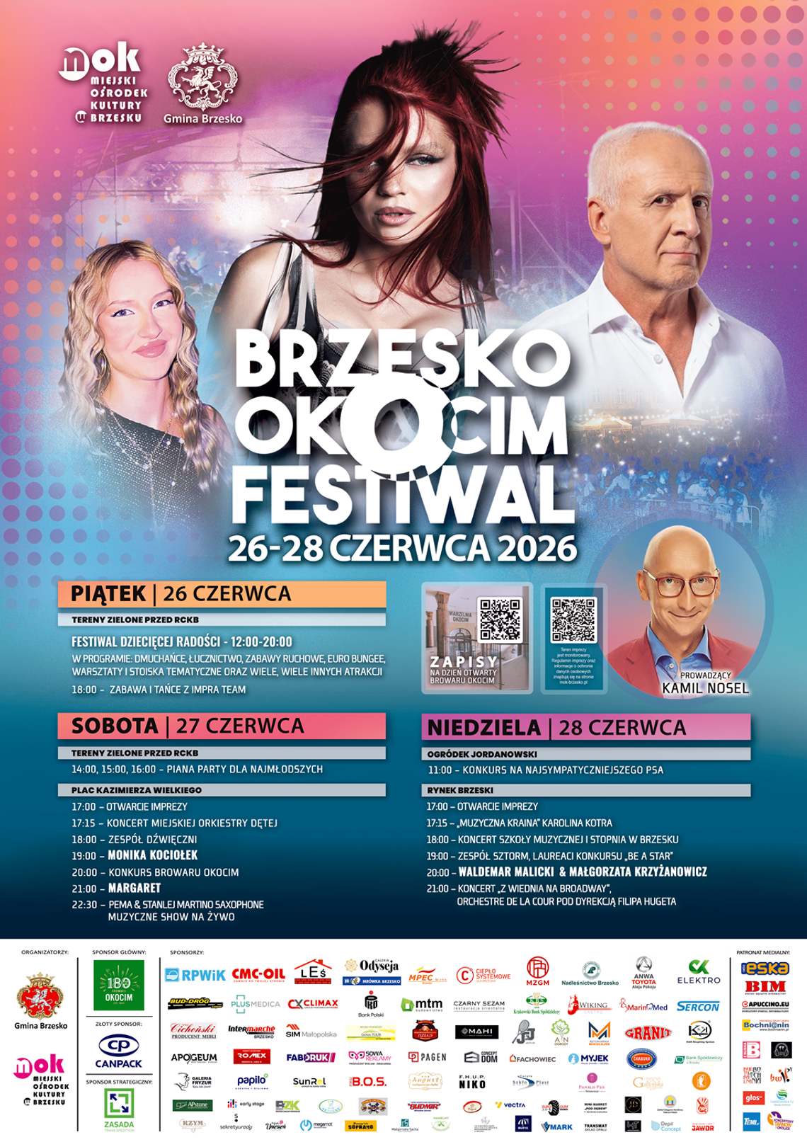 Brzesko Okocim Festiwal 2026. Trzy dni koncertów, atrakcji i rodzinnej zabawy Brzesko Okocim Festiwal 2026. Trzy dni koncertów, atrakcji i rodzinnej zabawy