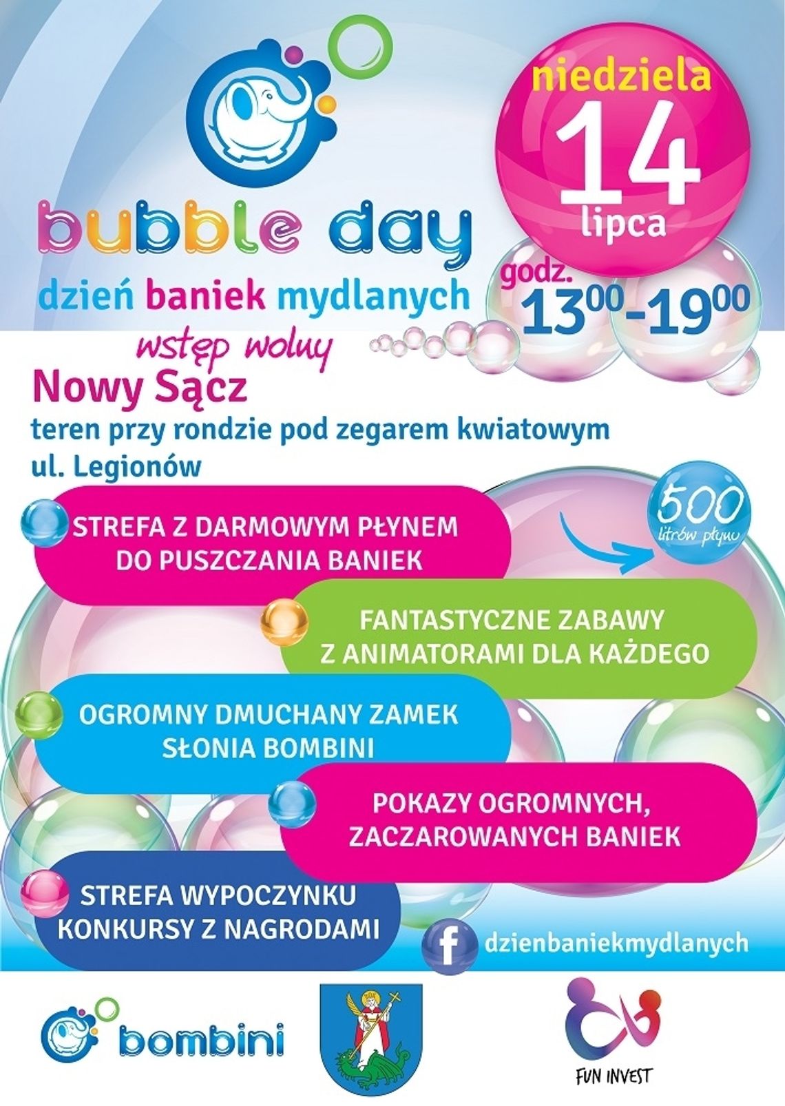 BUBBLE DAY Nowy Sącz BUBBLE DAY Nowy Sącz