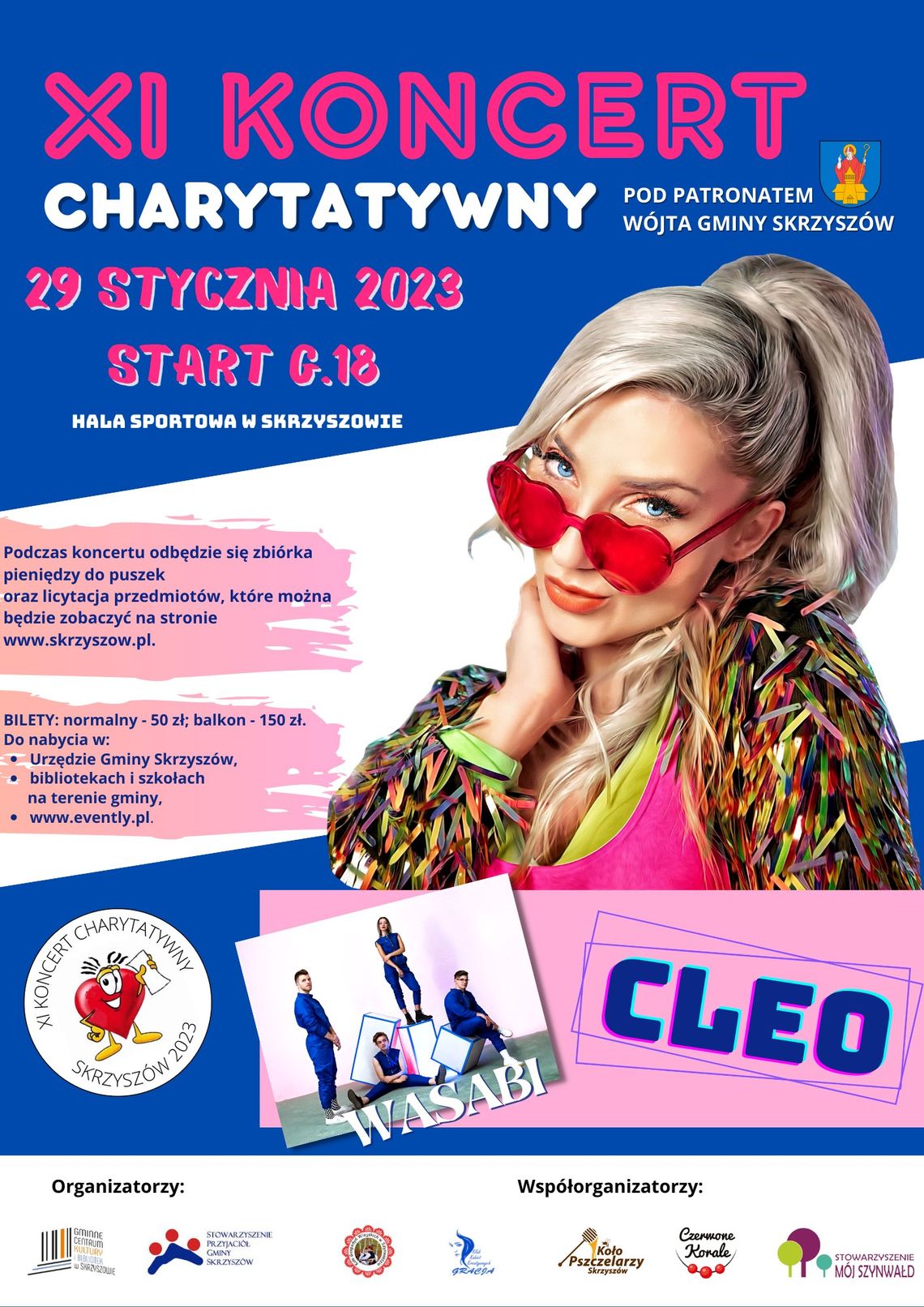 CLEO wystąpi w Skrzyszowie już końcem stycznia CLEO wystąpi w Skrzyszowie już końcem stycznia