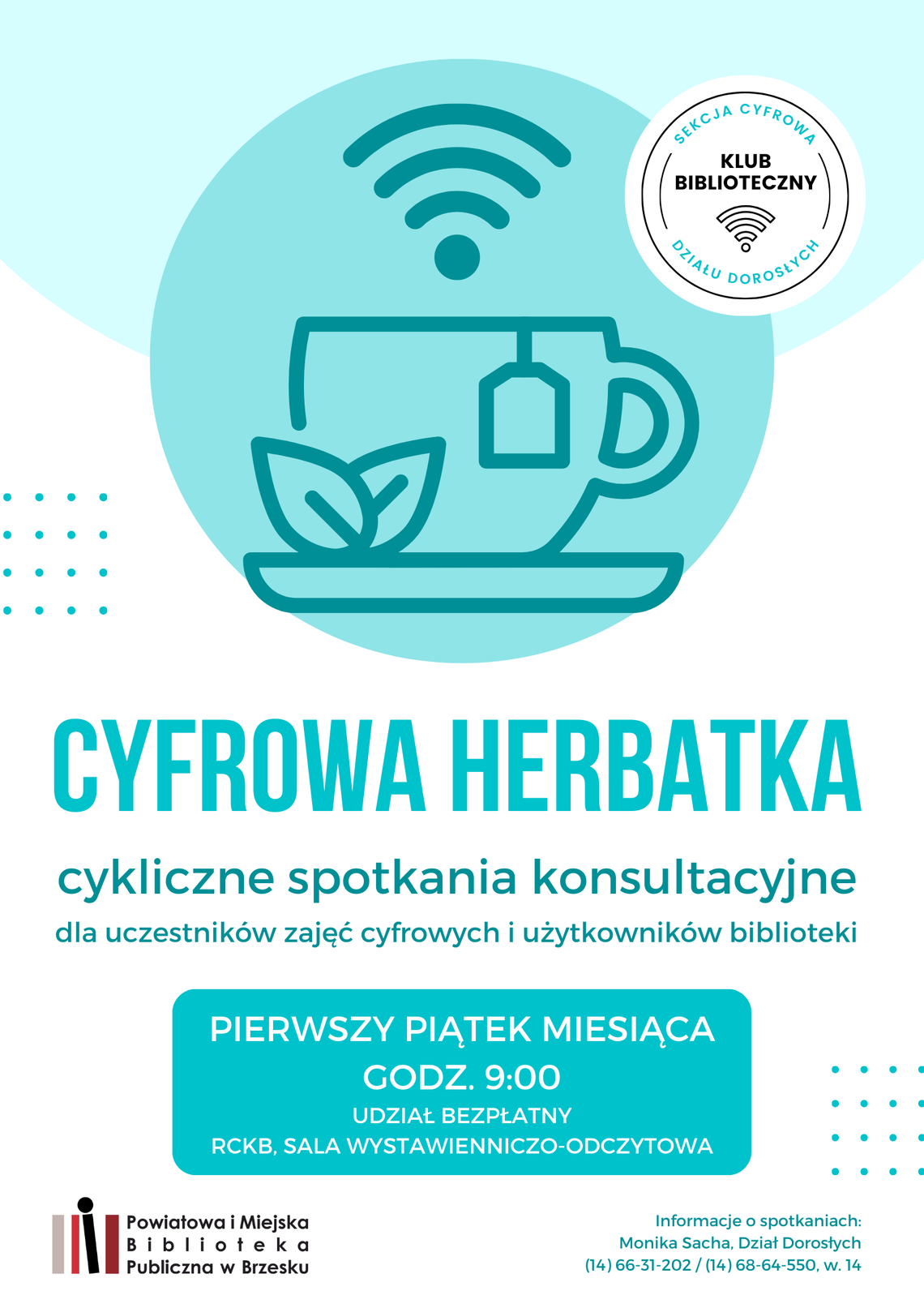 Cyfrowa herbatka – spotkania konsultacyjne z edukatorką