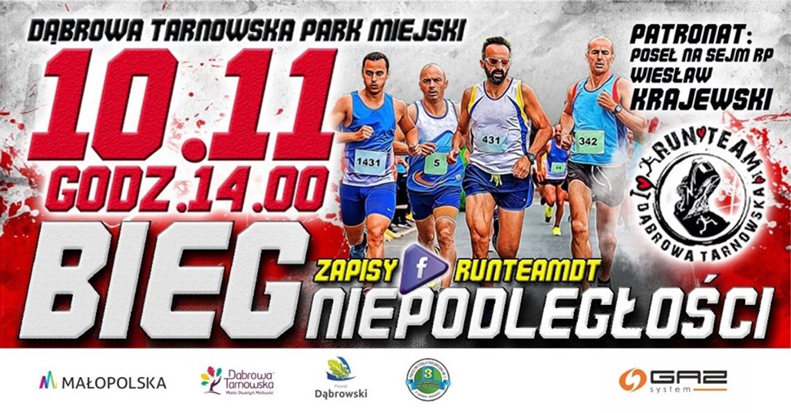 Dąbrowski Bieg Niepodległości! Dąbrowski Bieg Niepodległości!