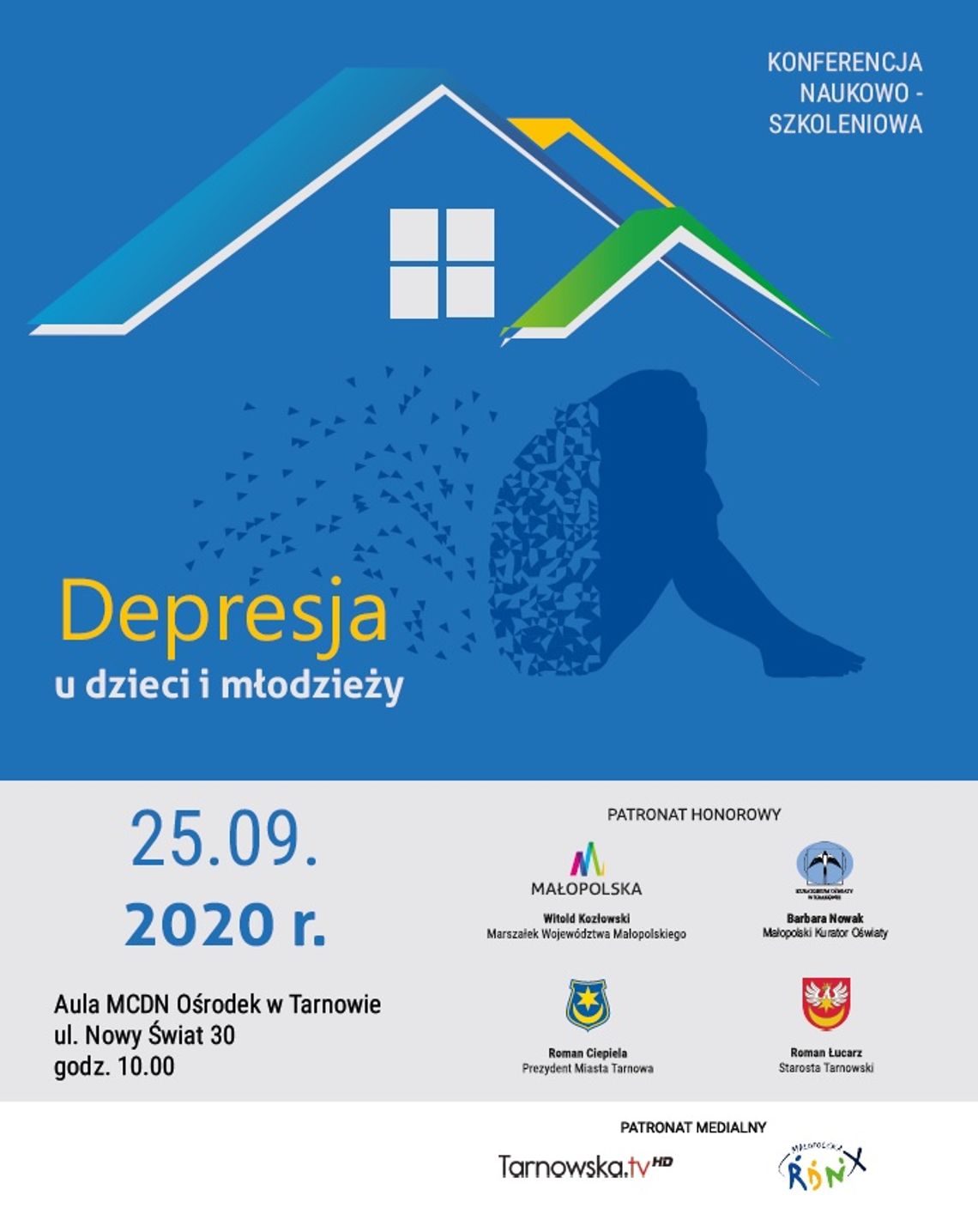 Depresja u dzieci i młodzieży! Zbliża się konferencja naukowo-szkoleniowa