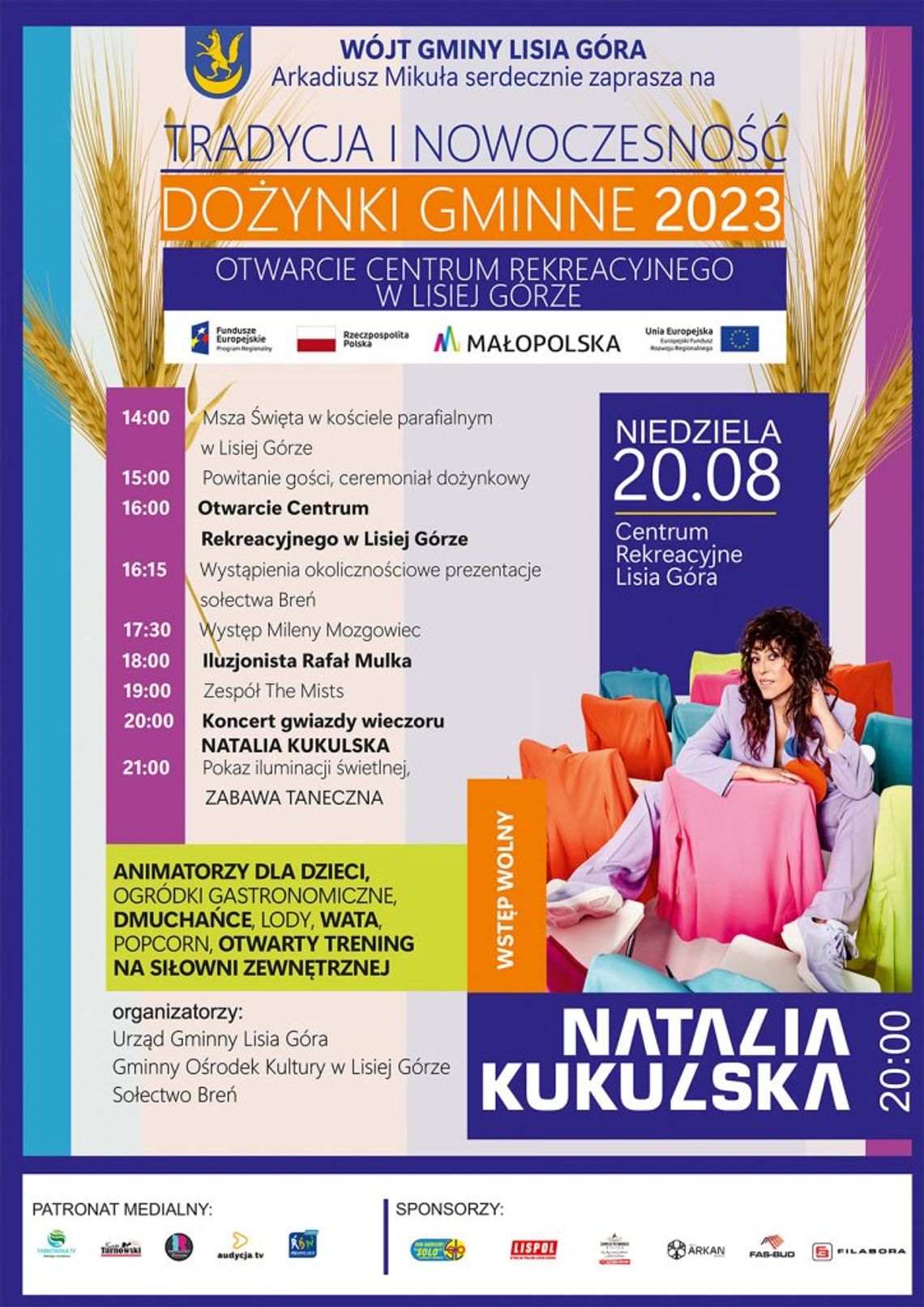 Dożynki Gminne 2023 w Lisiej Górze Dożynki Gminne 2023 w Lisiej Górze