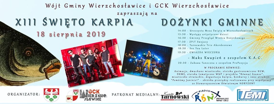 Dożynki Gminne - XIII Święto Karpia 2019 Dożynki Gminne - XIII Święto Karpia 2019