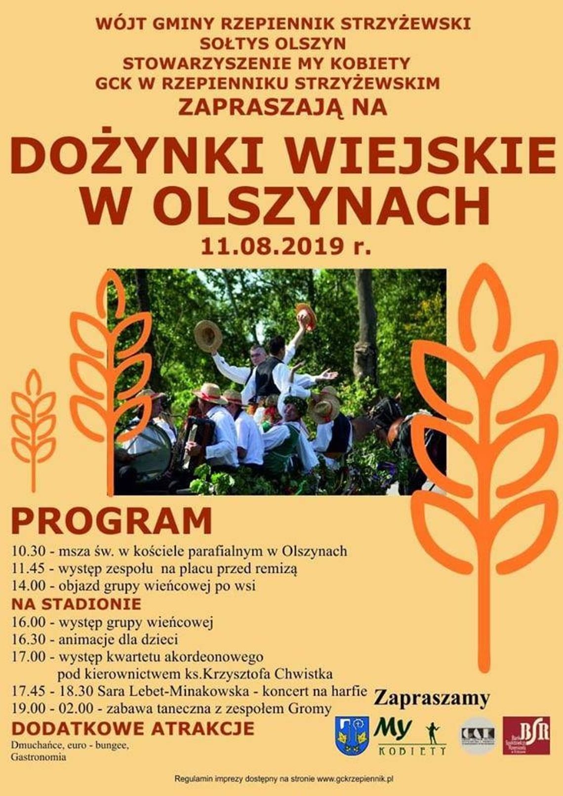 Dożynki Wiejskie w Olszynach Dożynki Wiejskie w Olszynach