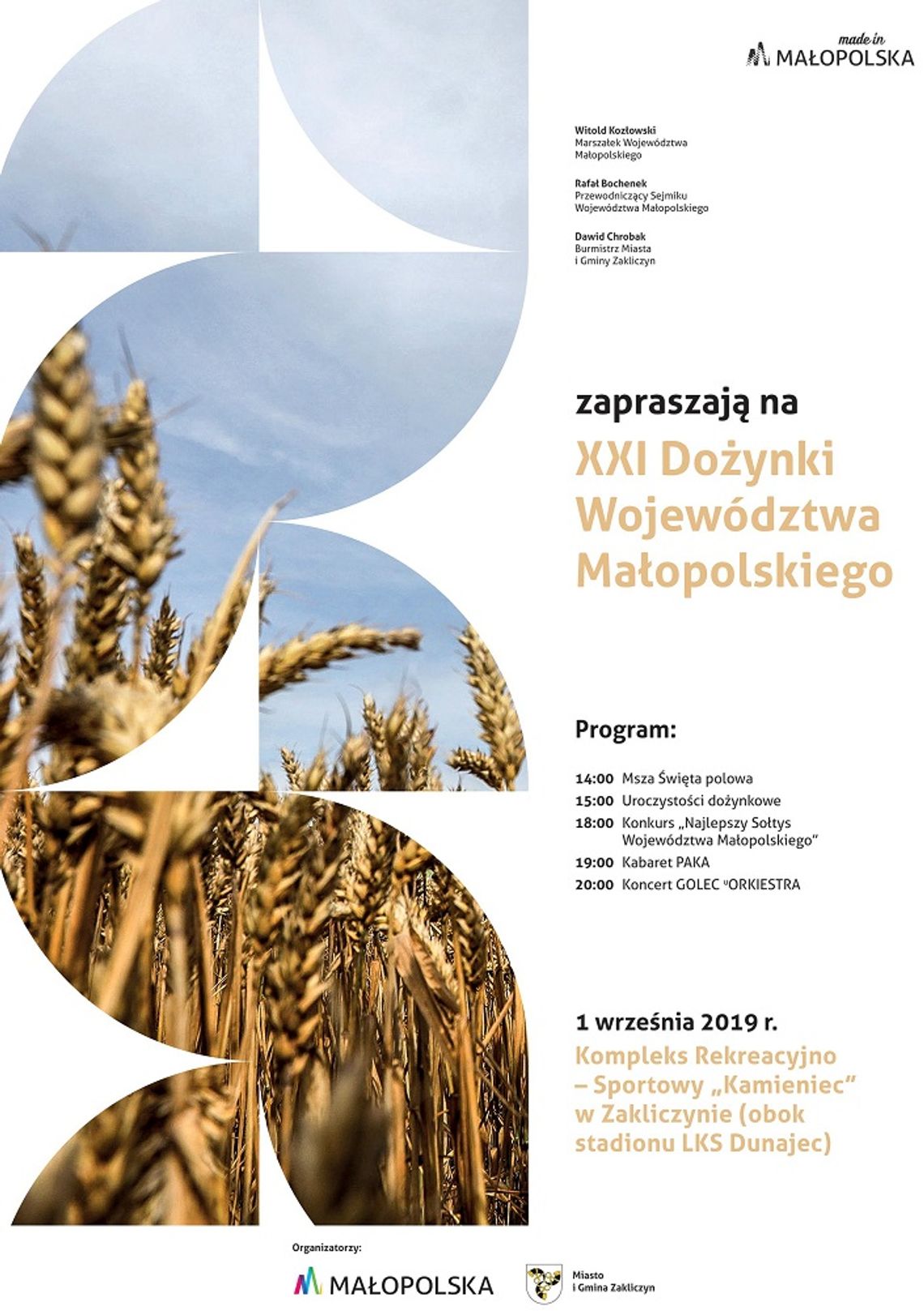 Dożynki wojewódzkie w Zakliczynie z Golec uOrkiestra Dożynki wojewódzkie w Zakliczynie z Golec uOrkiestra