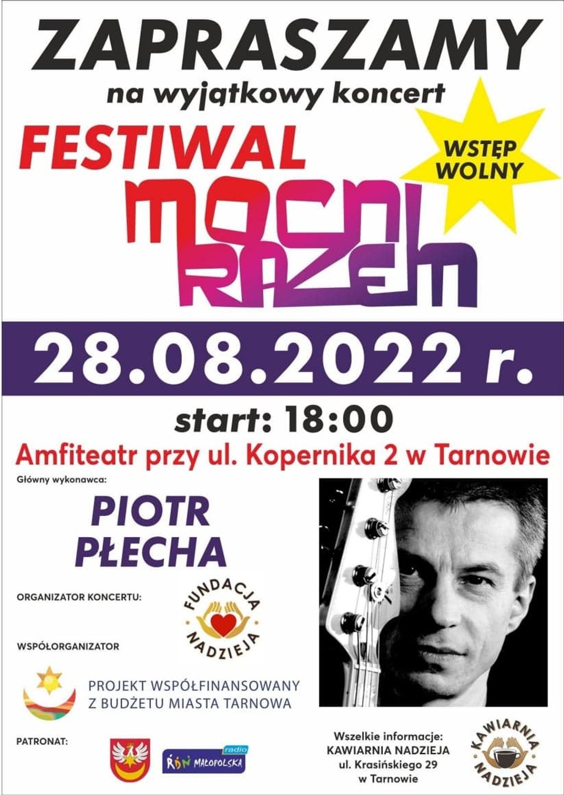Festiwal "Mocni razem" w Tarnowie Festiwal "Mocni razem" w Tarnowie