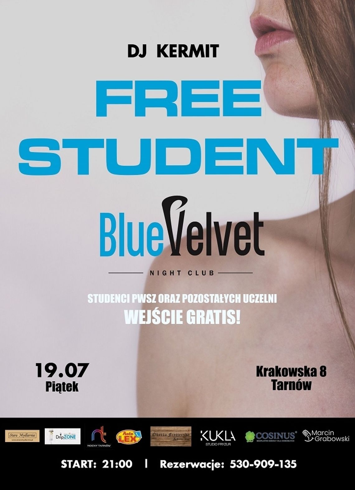 Free Student w Blue Velvet!