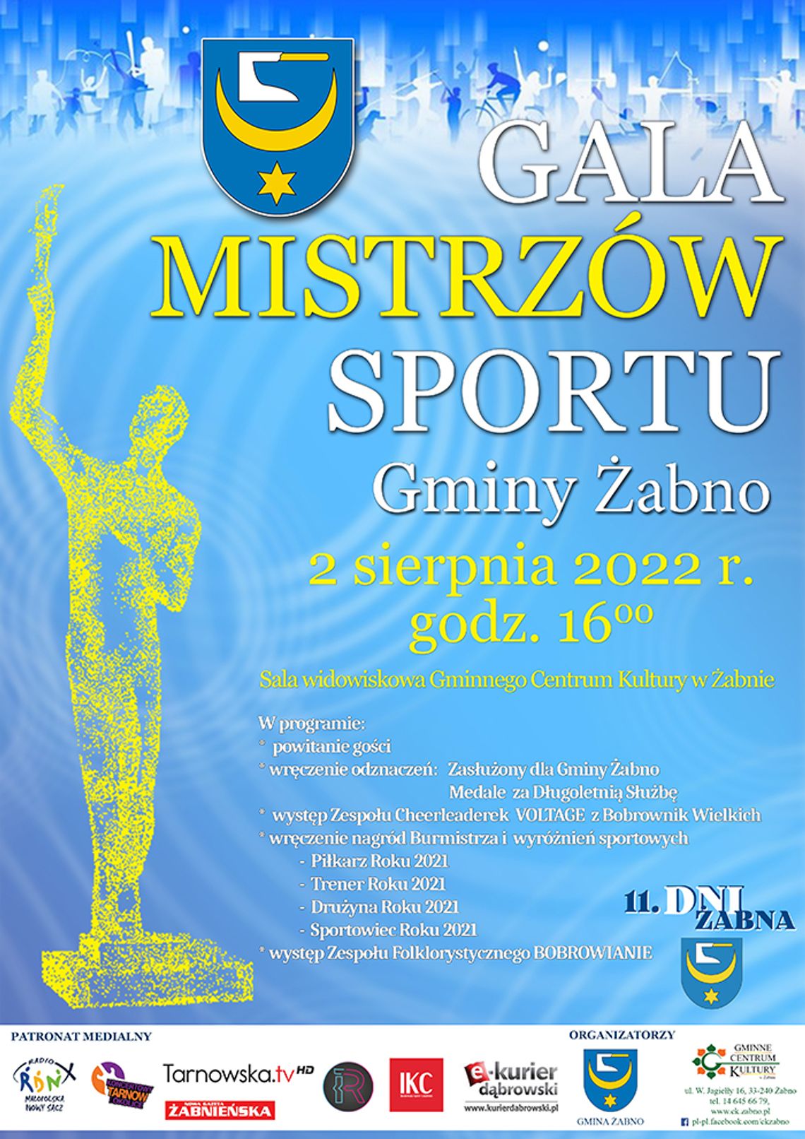 Gala Mistrzów Sportu Gminy Żabno Gala Mistrzów Sportu Gminy Żabno