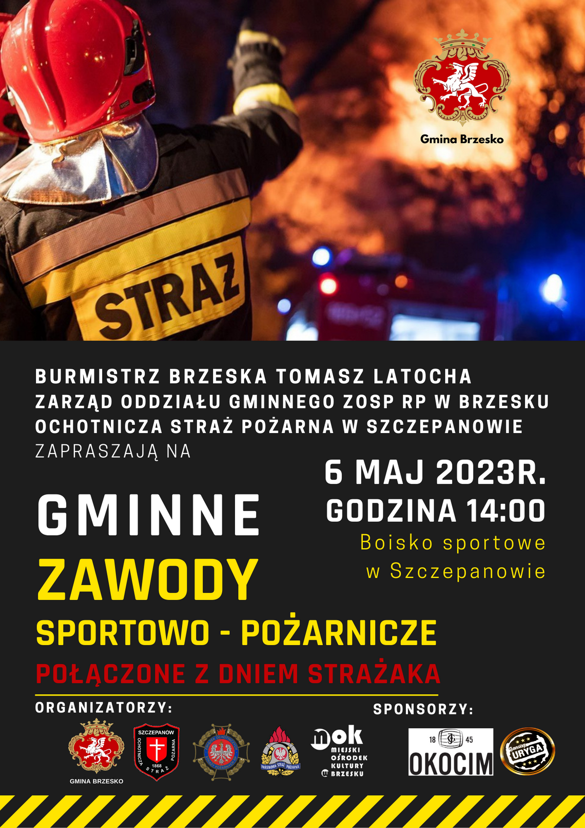 Gminne Zawody Sportowo-Pożarnicze w Szczepanowie