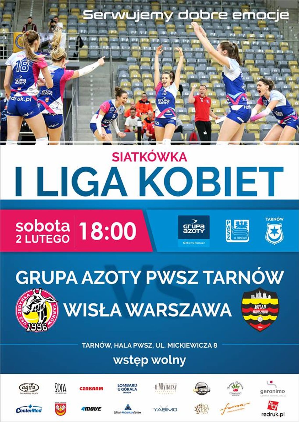 Grupa Azoty PWSZ Tarnów - Wisła Warszawa Grupa Azoty PWSZ Tarnów - Wisła Warszawa