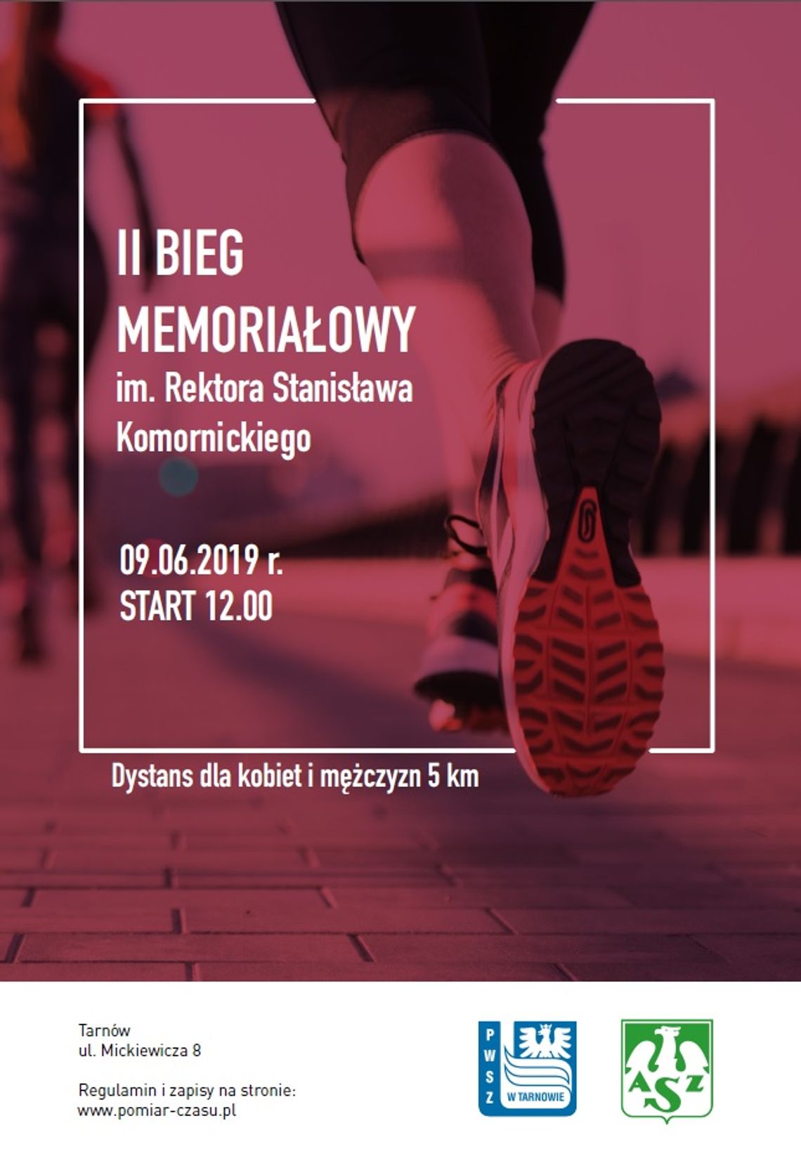 II Bieg Memoriałowy Rektora Komornickiego – ZAPISY II Bieg Memoriałowy Rektora Komornickiego – ZAPISY