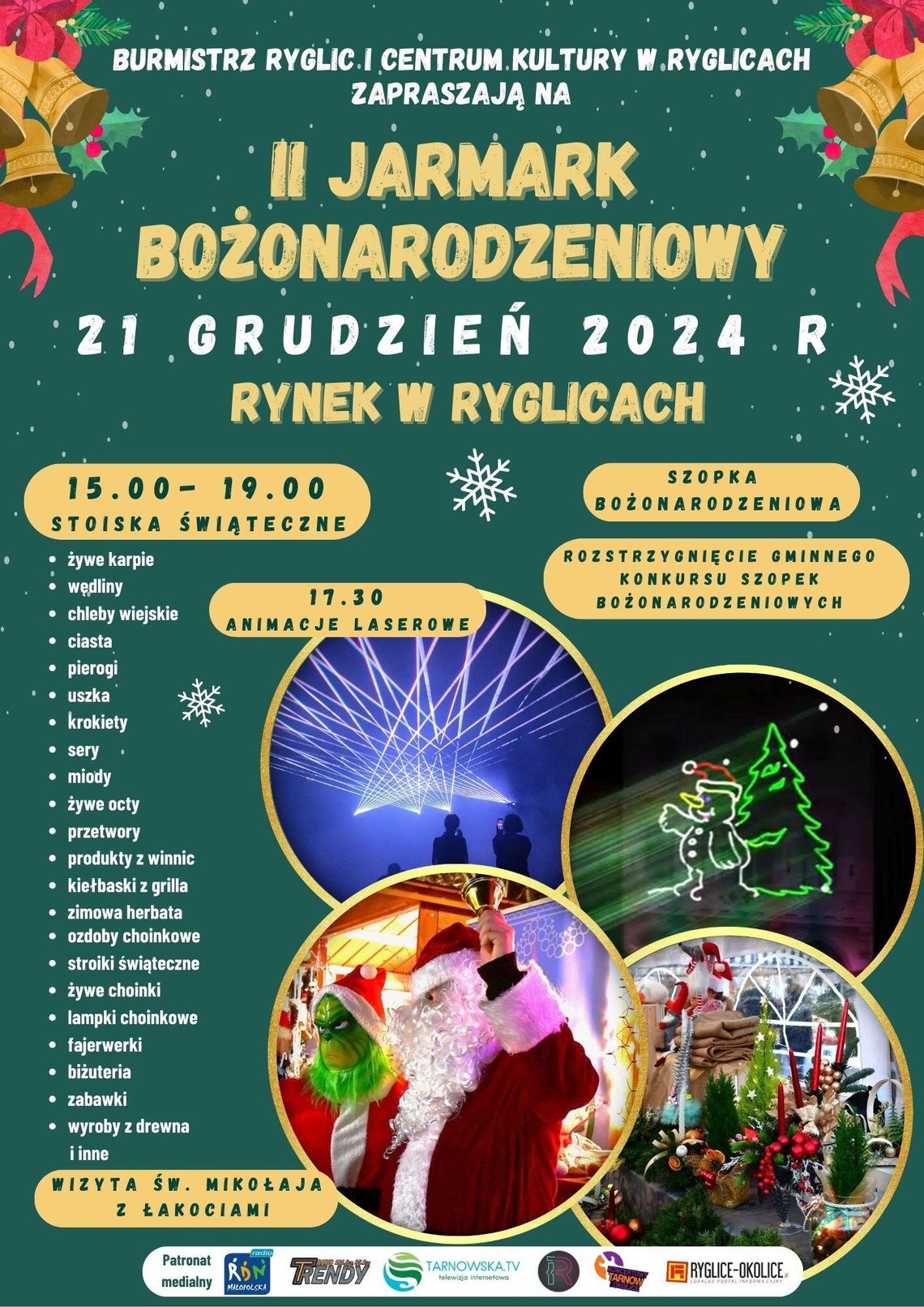 II Jarmark Bożonarodzeniowy w Ryglicach