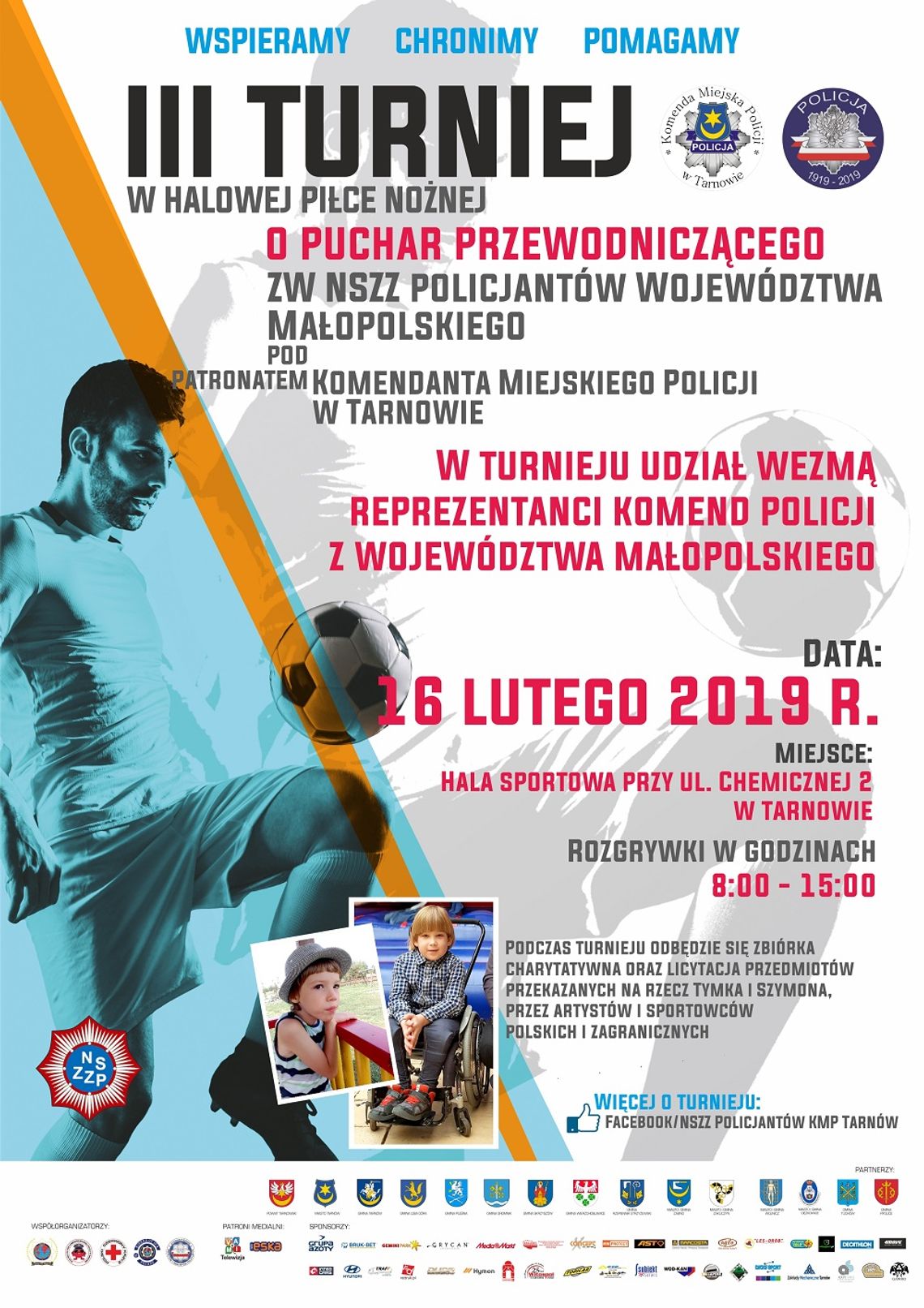 III Turniej piłki halowej o Puchar Przewodniczącego ZW NSZZP województwa małopolskiego III Turniej piłki halowej o Puchar Przewodniczącego ZW NSZZP województwa małopolskiego