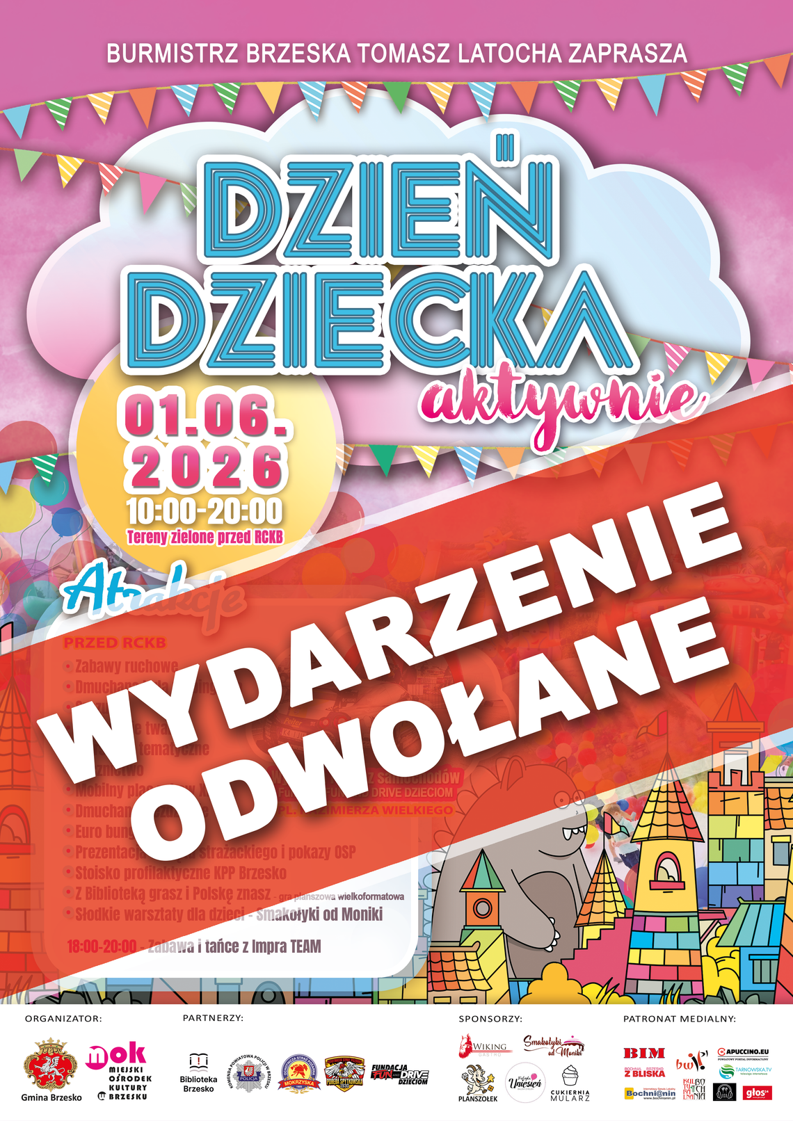 IMPREZA ODWOŁANA