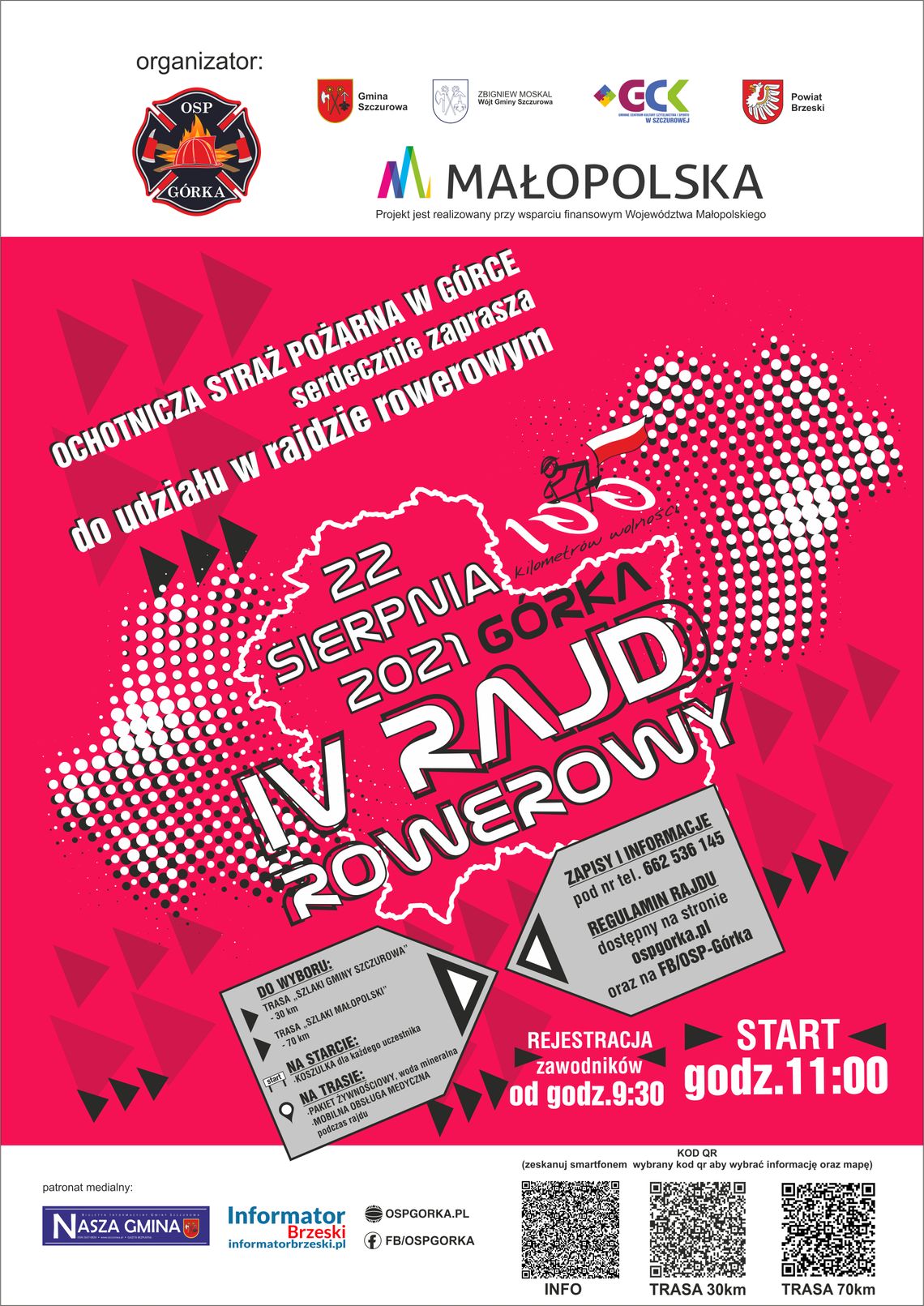 IV Rajd Rowerowy w Górce - zapraszamy! IV Rajd Rowerowy w Górce - zapraszamy!