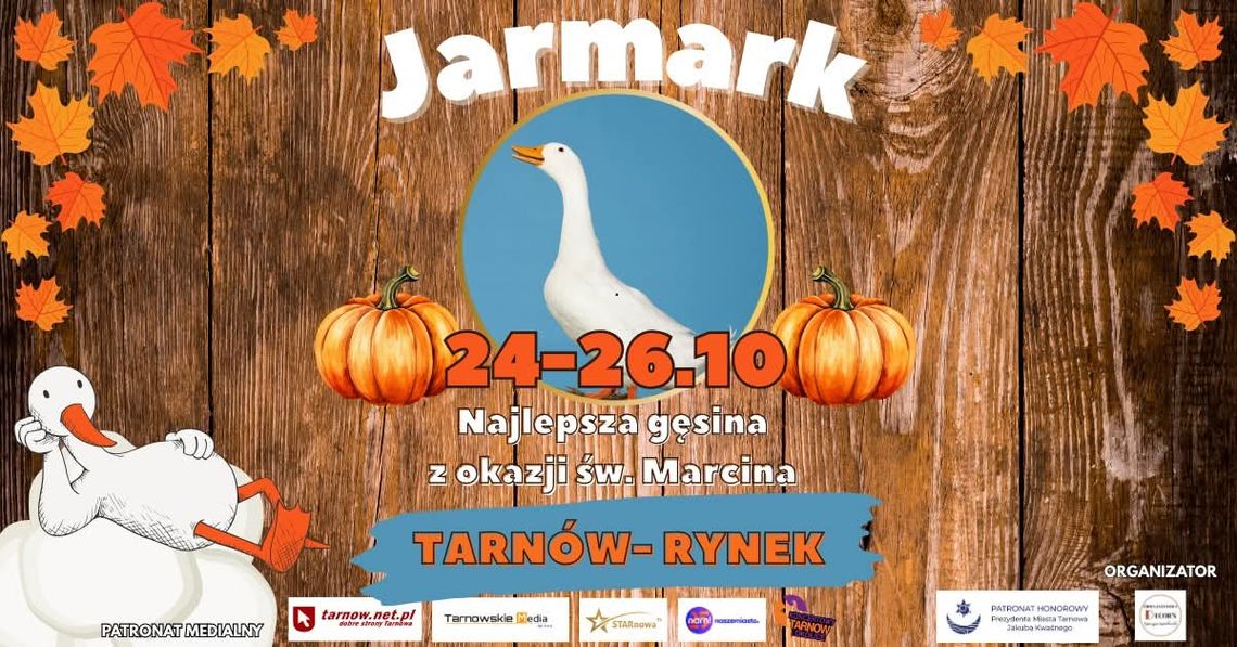 Jarmark Świętego Marcina w Tarnowie – 24–26 października