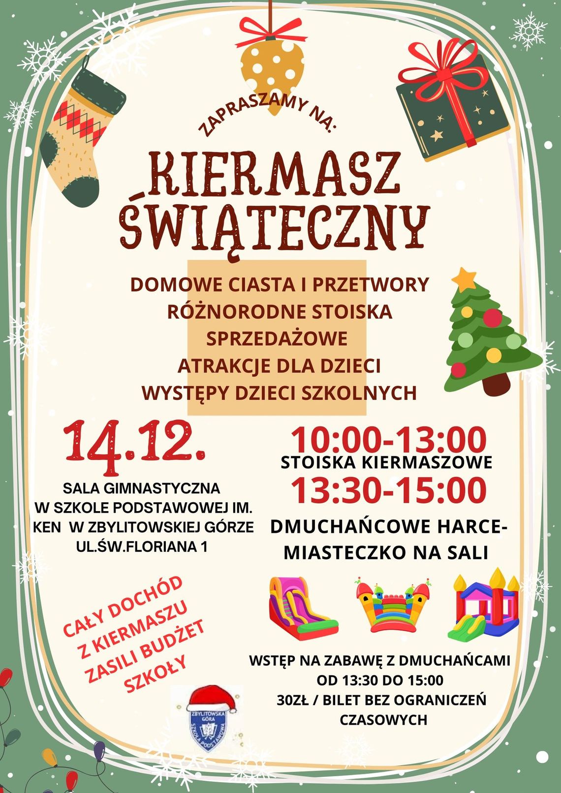 Kiermasz Świąteczny w Zbylitowskiej Górze