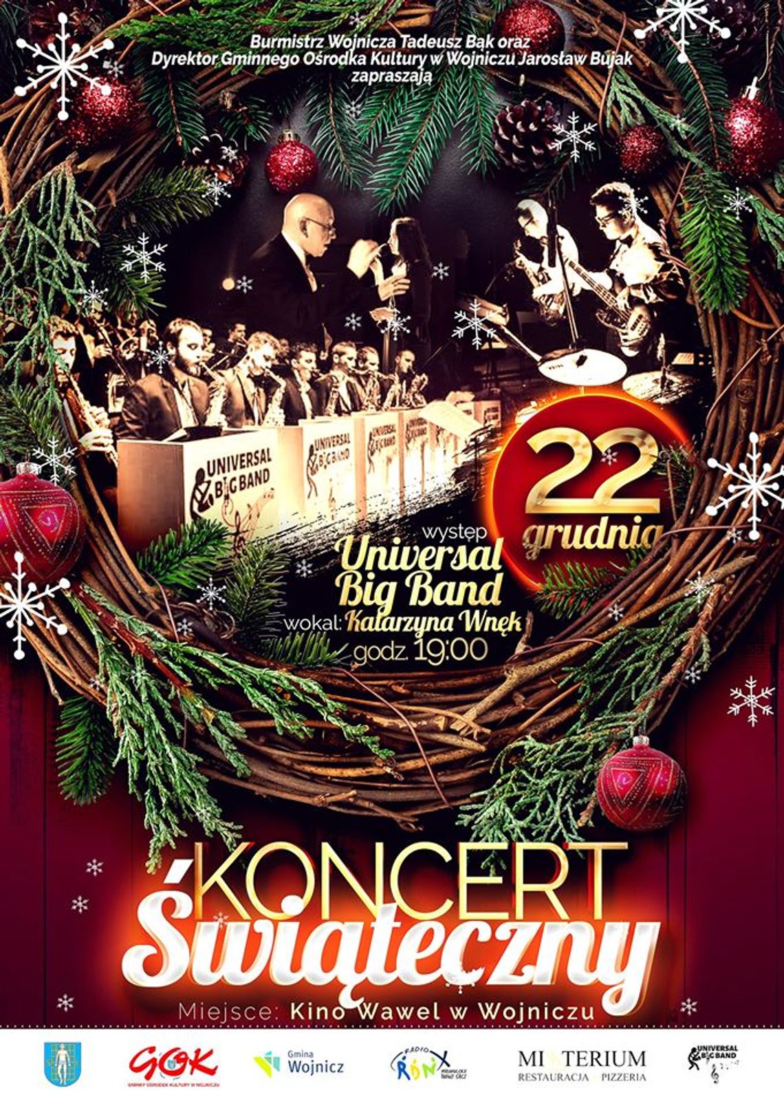 Koncert Świąteczny w Wojniczu Koncert Świąteczny w Wojniczu