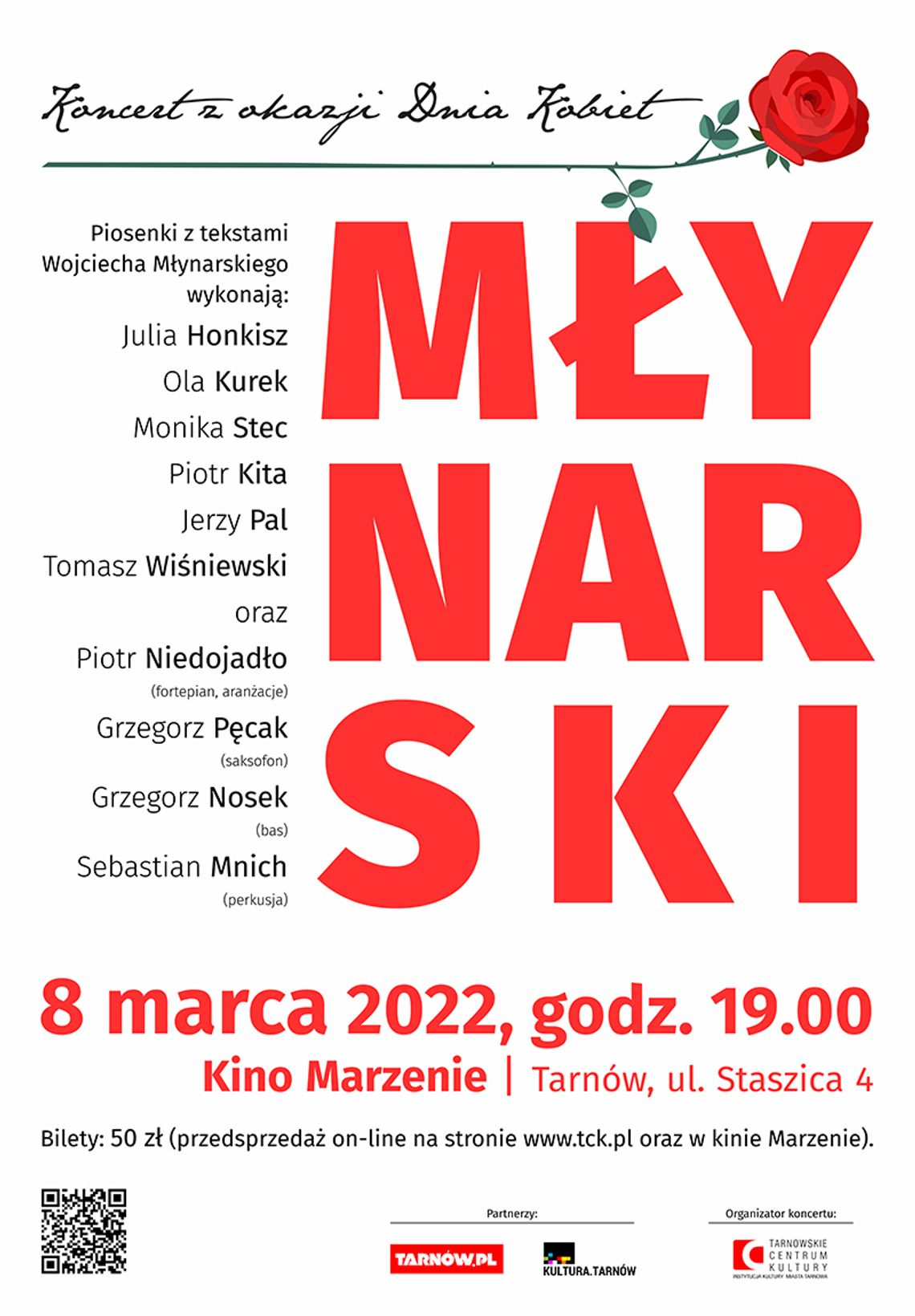 Koncert z okazji Dnia Kobiet – Młynarski Koncert z okazji Dnia Kobiet – Młynarski