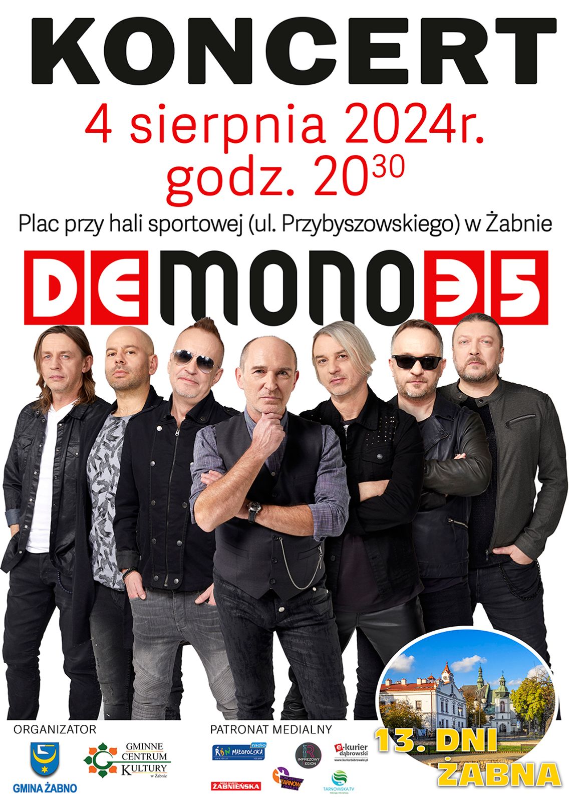 Koncert zespołu "De mono" w Żabnie
