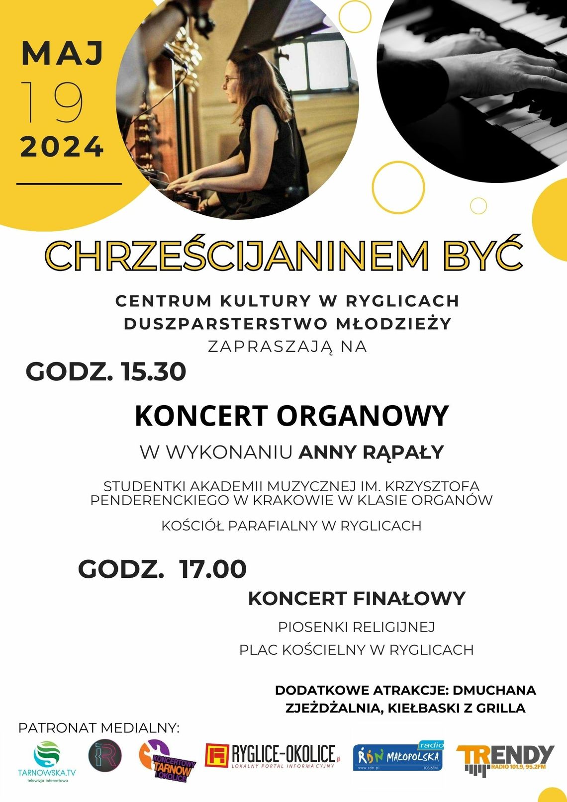 Konkurs Piosenki Religijnej "Chrześcijaninem być" w Ryglicach Konkurs Piosenki Religijnej "Chrześcijaninem być" w Ryglicach