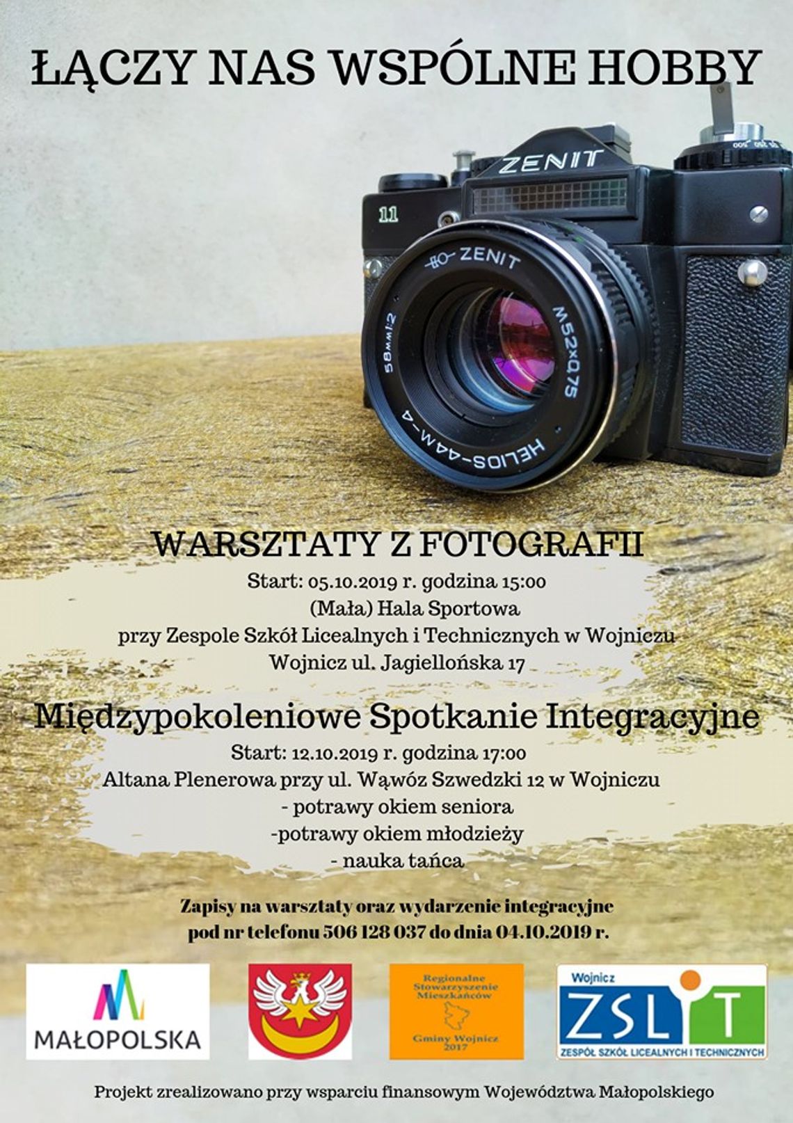 Łączy Nas Wspólne Hobby-WARSZTATY Z FOTOGRAFII Łączy Nas Wspólne Hobby-WARSZTATY Z FOTOGRAFII