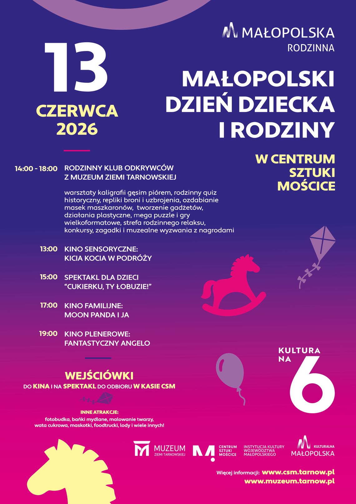 Małopolski Dzień Dziecka i Rodziny już 13 czerwca w Mościcach