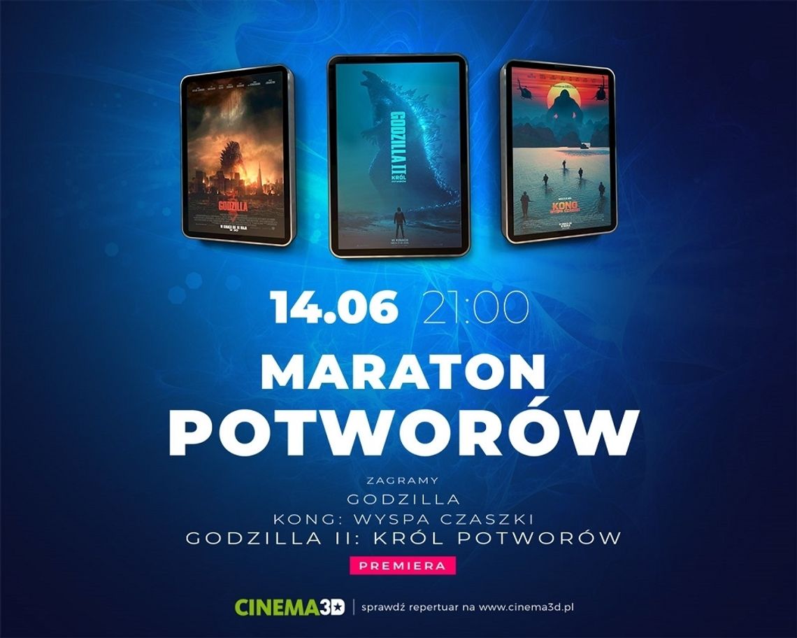 MARATON POTWORÓW W CINEMA3D MARATON POTWORÓW W CINEMA3D