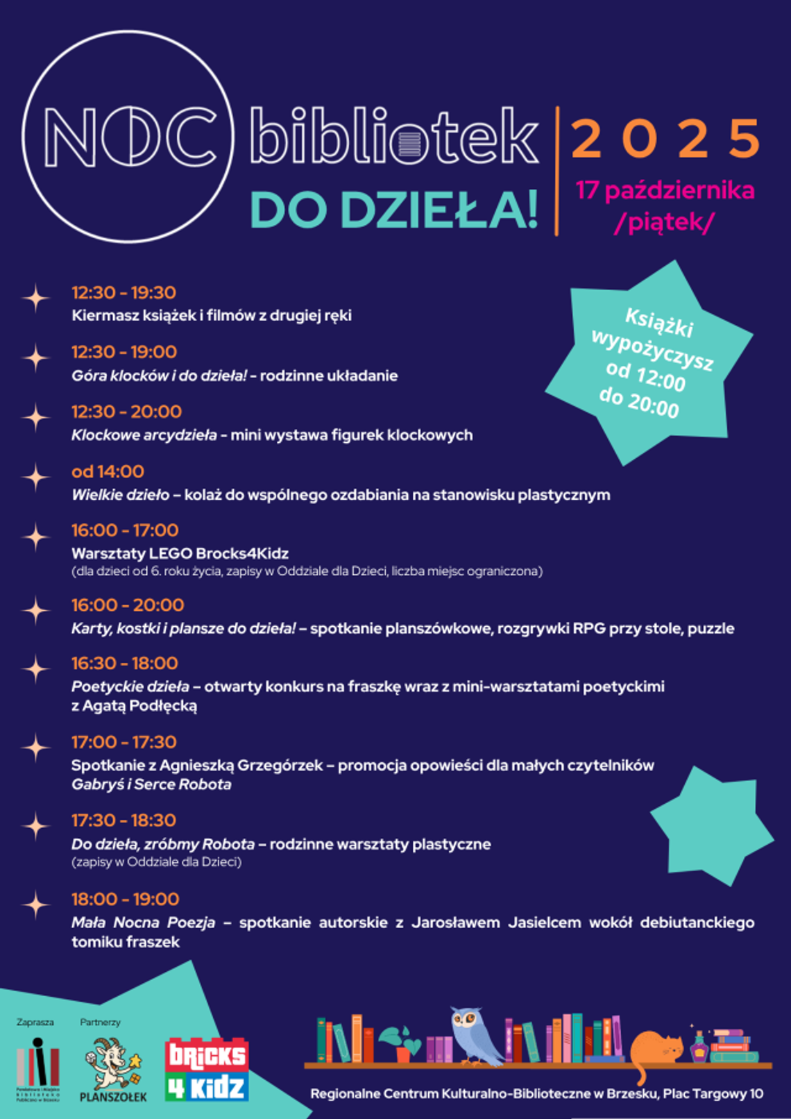 Noc Bibliotek – rodzinny event pełen atrakcji