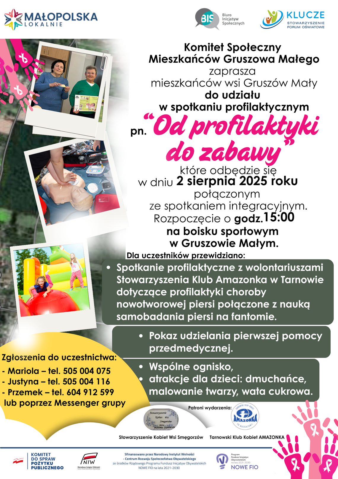"Od profilaktyki do zabawy" w Gruszowie Małym
