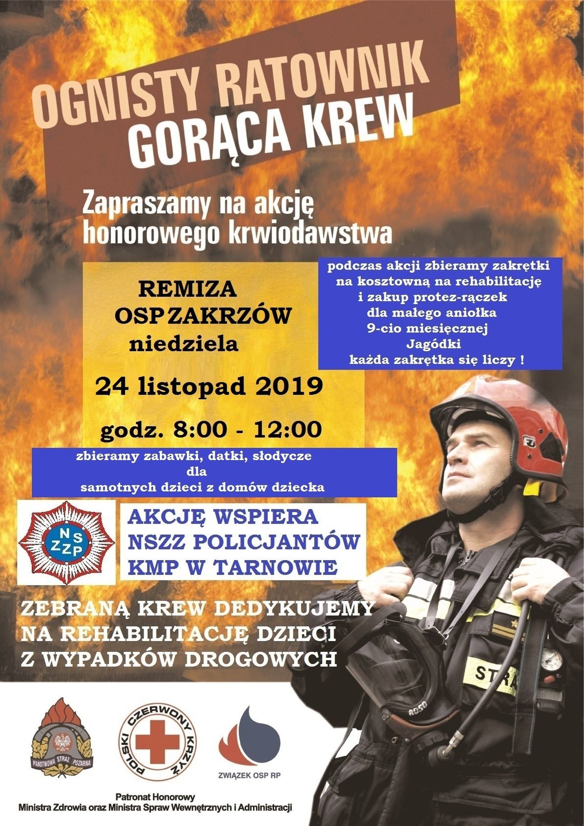 „OGNISTY RATOWNIK - GORACA KREW”! „OGNISTY RATOWNIK - GORACA KREW”!