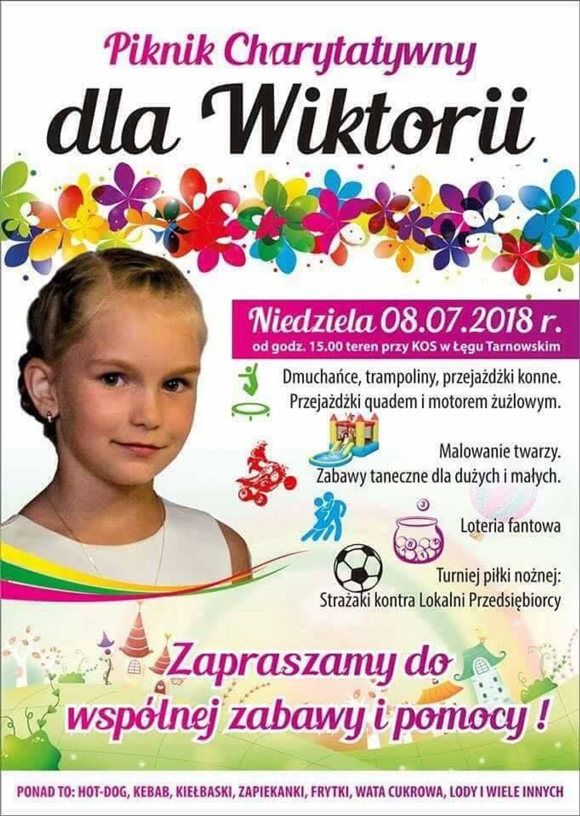 Piknik charytatywny dla Wiktorii Piknik charytatywny dla Wiktorii