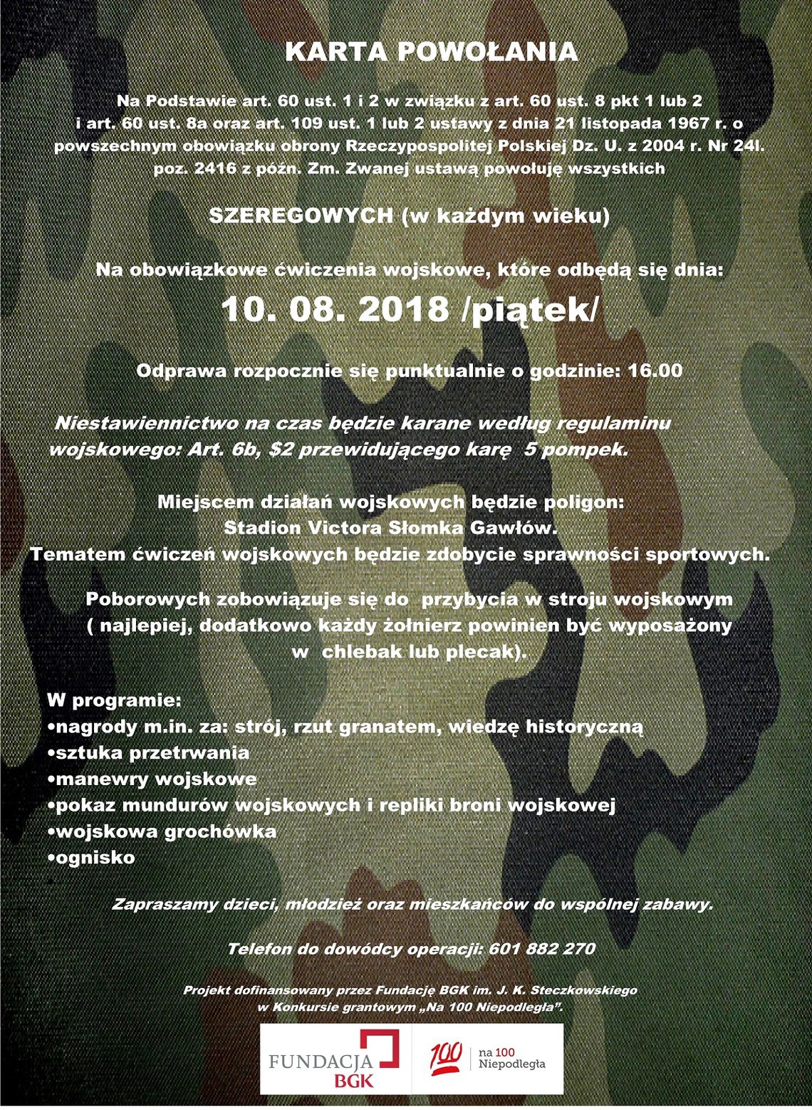 Piknik wojskowy w Słomce Piknik wojskowy w Słomce