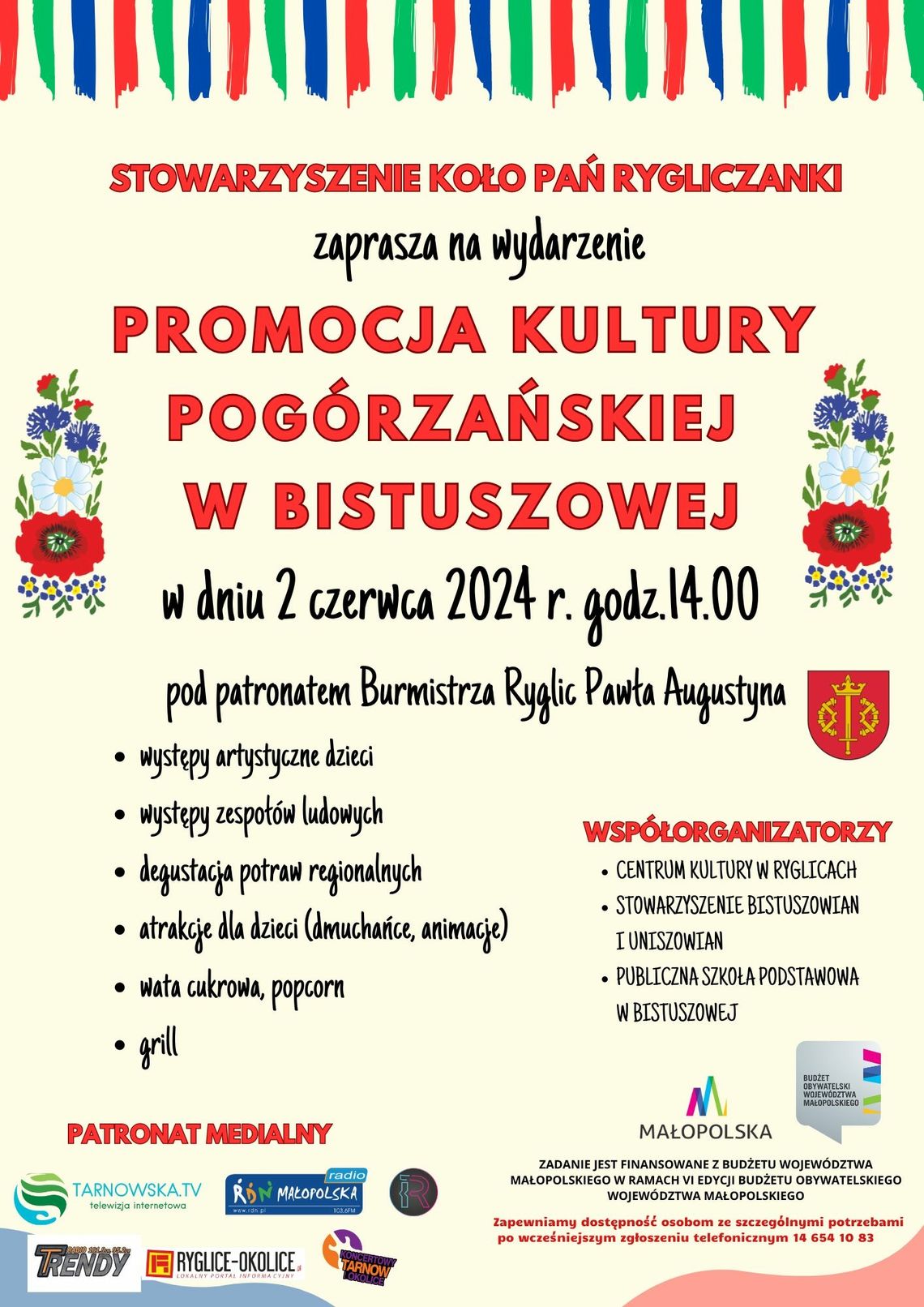 Promocja Kultury Pogórzańskiej w Bistuszowej Promocja Kultury Pogórzańskiej w Bistuszowej