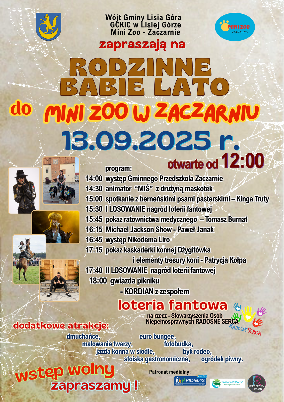 Rodzinne Babie Lato w Mini Zoo Zaczarnie Rodzinne Babie Lato w Mini Zoo Zaczarnie