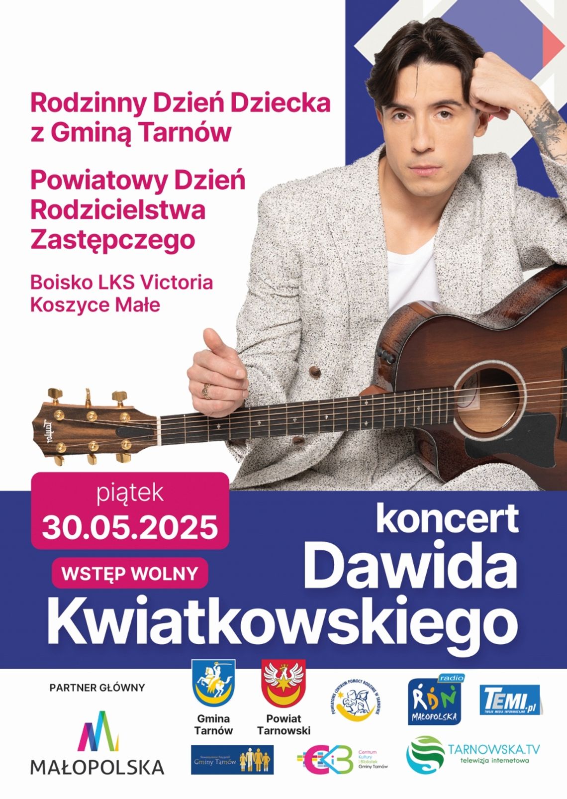 Rodzinny Dzień Dziecka z gminą Tarnów i Powiatowy Dzień Rodzicielstwa Zastępczego już 30 maja Rodzinny Dzień Dziecka z gminą Tarnów i Powiatowy Dzień Rodzicielstwa Zastępczego już 30 maja