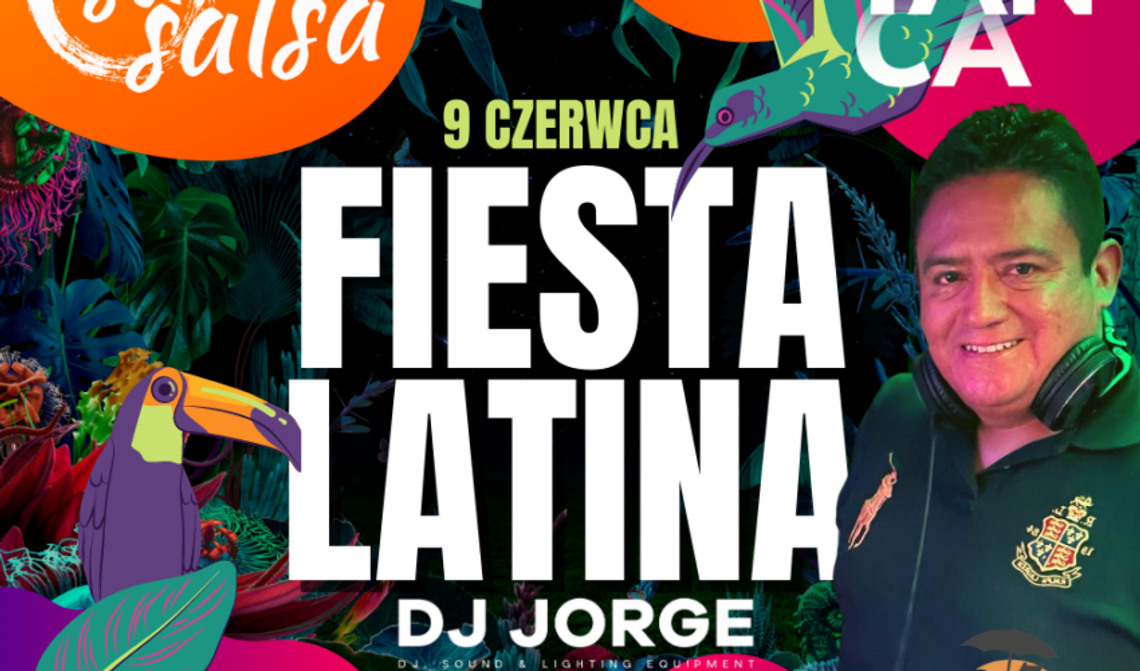 Salsoteka na plaży w Tarnowie z DJ Jorge Salsoteka na plaży w Tarnowie z DJ Jorge