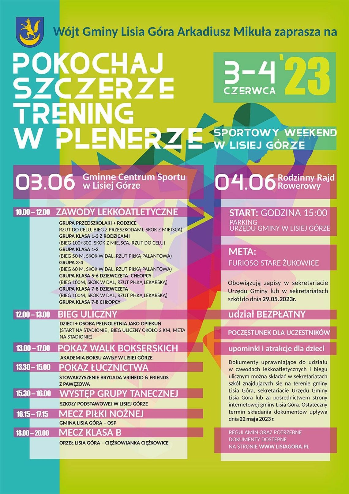 Sportowy weekend w Lisiej Górze - Pokochaj szczerze trening w plenerze Sportowy weekend w Lisiej Górze - Pokochaj szczerze trening w plenerze