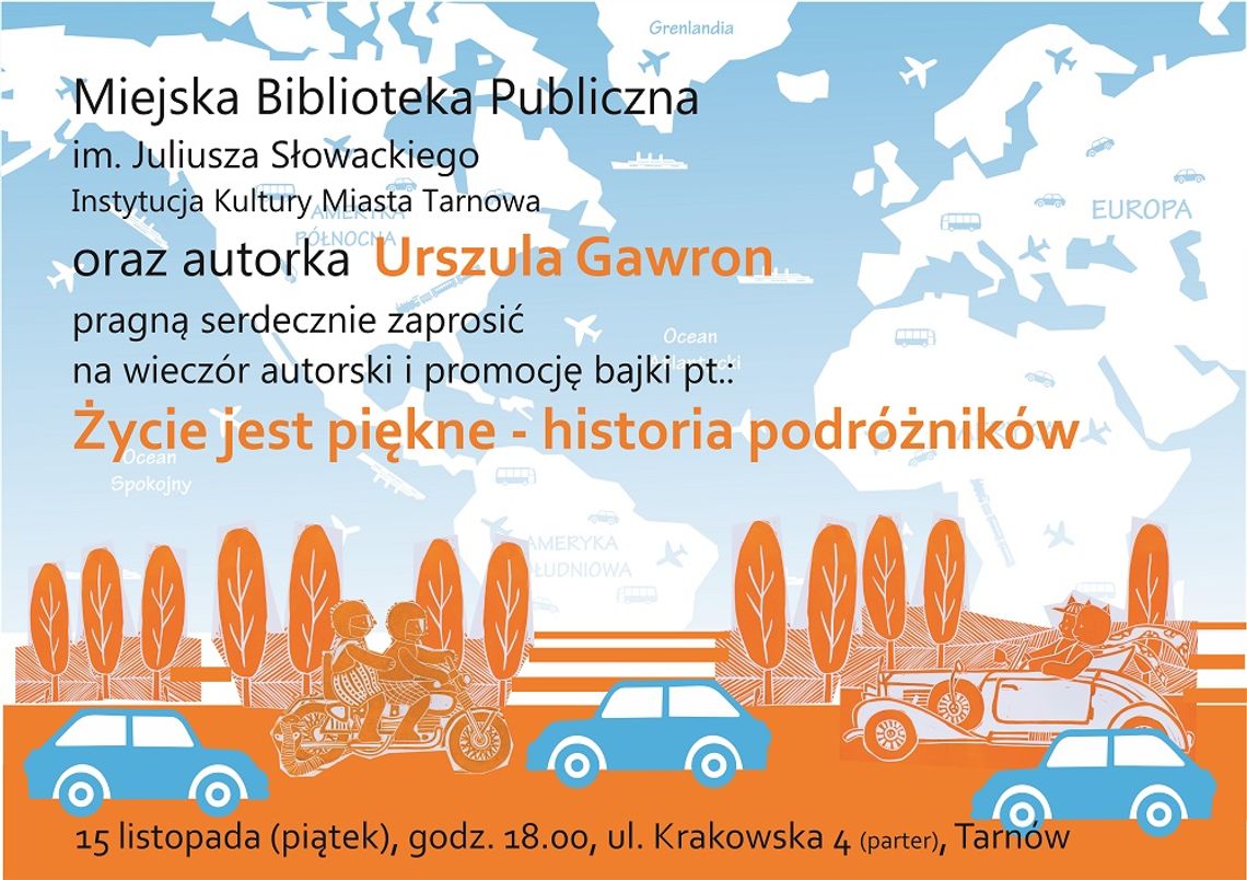 Spotkanie autorskie z Urszulą Gawron w Tarnowie